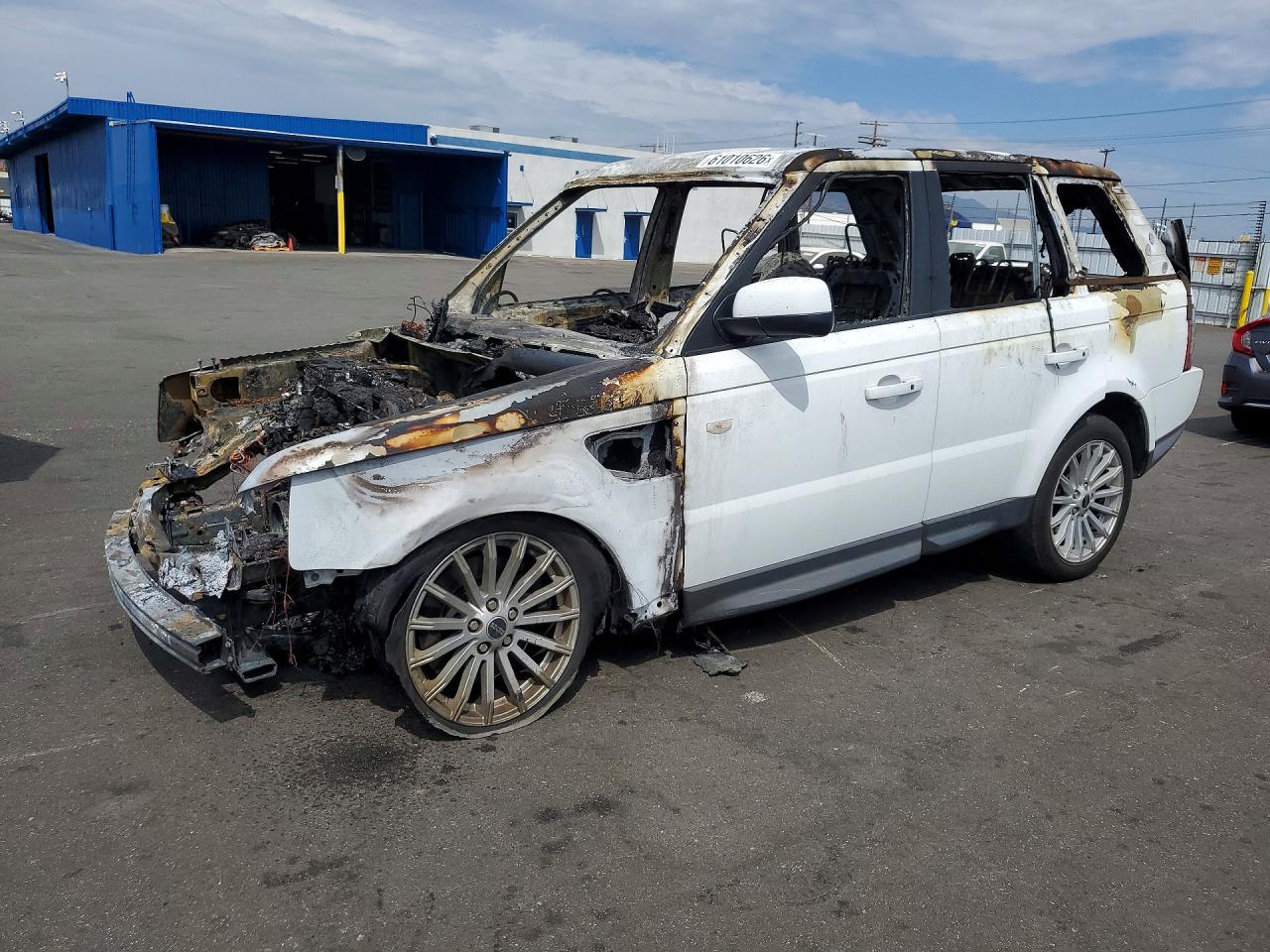 2012 Land Rover Range Rover Sport Hse White vin: SALSF2D40CA719191