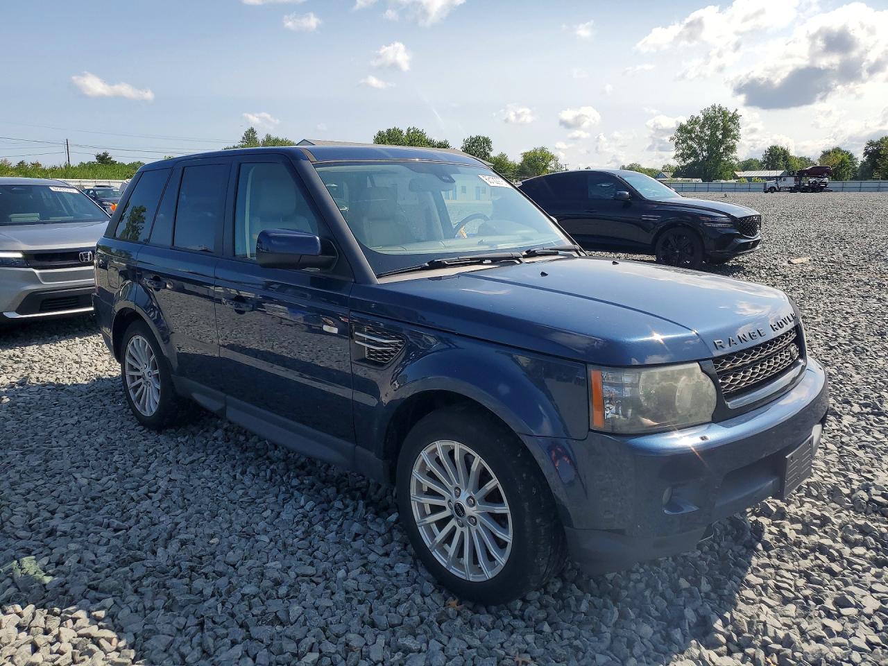 2012 Land Rover Range Rover Sport Hse Blue vin: SALSF2D40CA741241