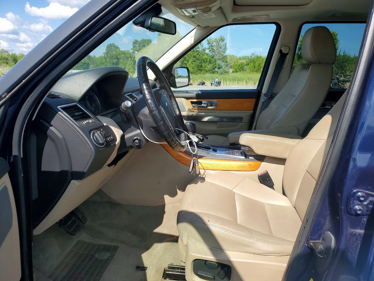 2012 Land Rover Range Rover Sport Hse Blue vin: SALSF2D40CA741241
