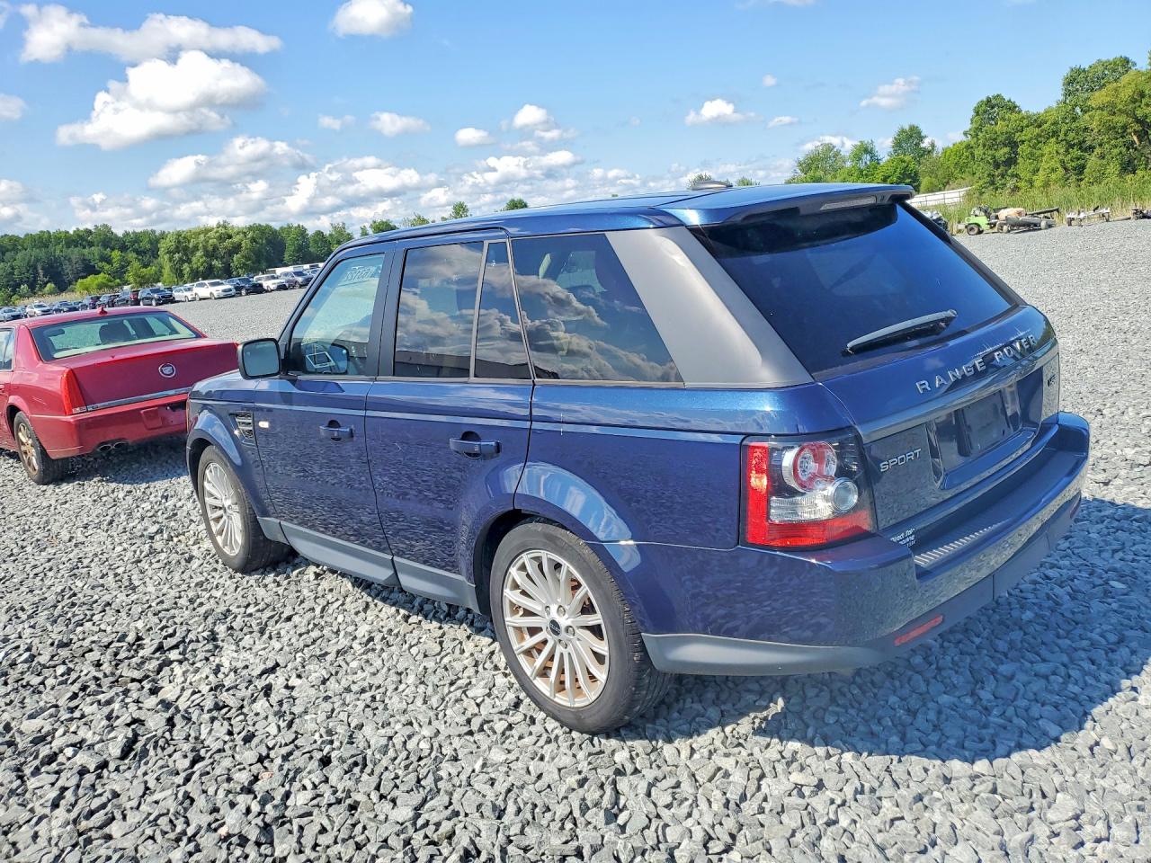 2012 Land Rover Range Rover Sport Hse Blue vin: SALSF2D40CA741241