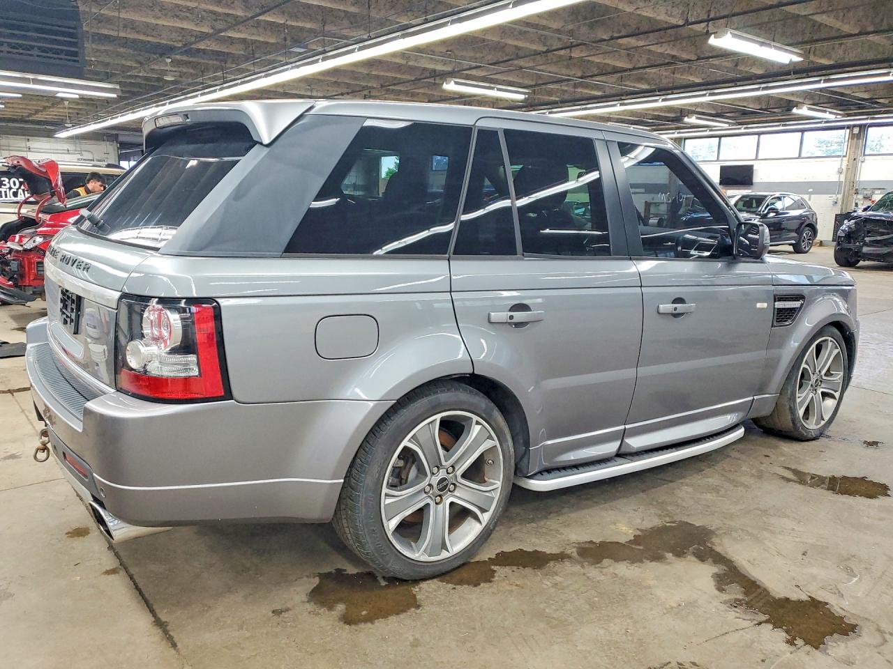 2012 Land Rover Range Rover Sport Hse Gray vin: SALSF2D40CA744057