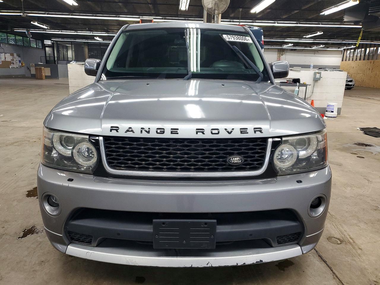 2012 Land Rover Range Rover Sport Hse Gray vin: SALSF2D40CA744057