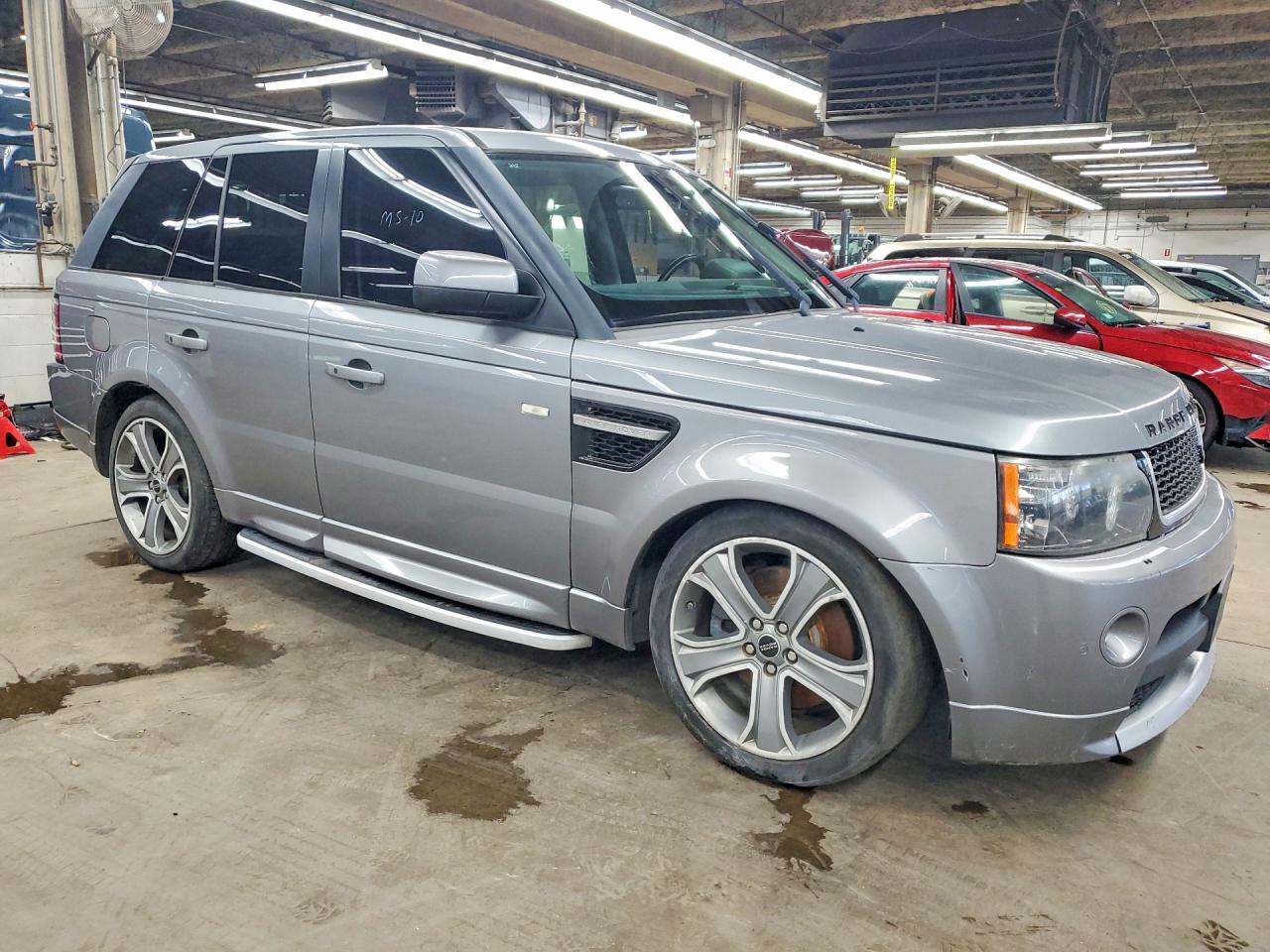 2012 Land Rover Range Rover Sport Hse Gray vin: SALSF2D40CA744057