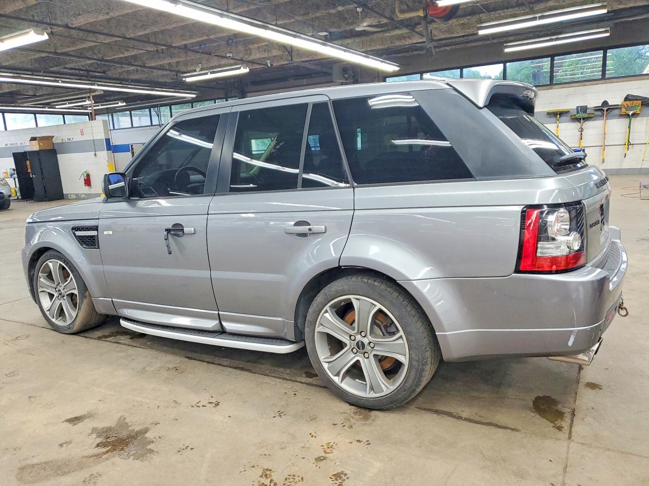2012 Land Rover Range Rover Sport Hse Gray vin: SALSF2D40CA744057