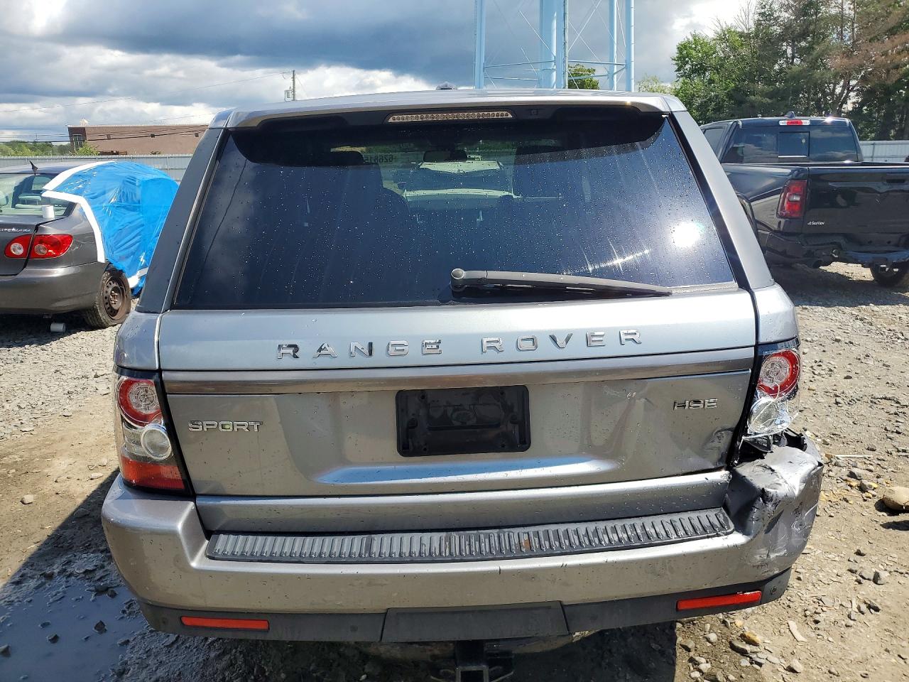 2013 Land Rover Range Rover Sport Hse Silver vin: SALSF2D40DA784639