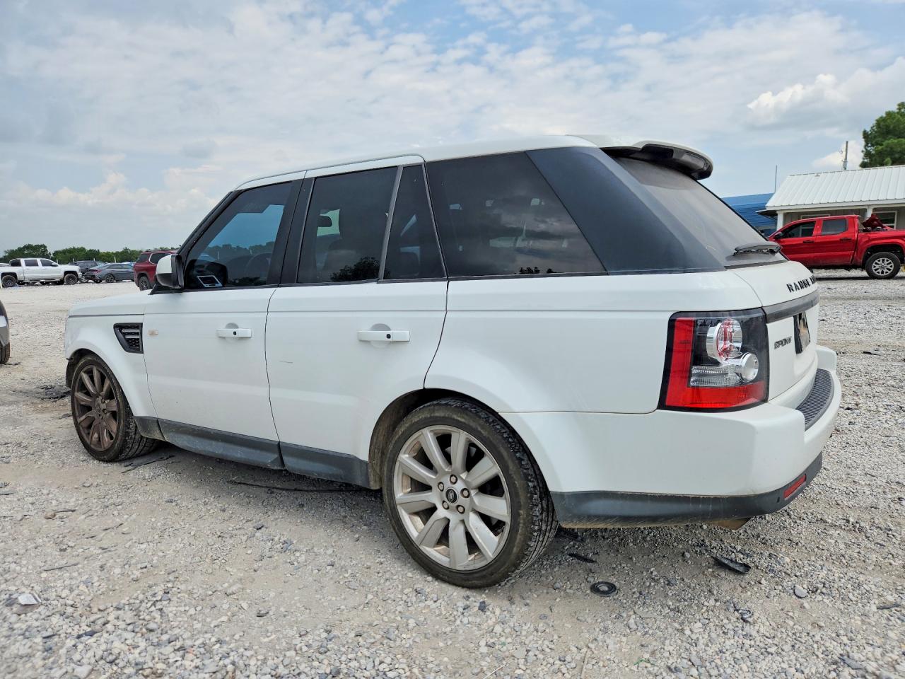 2013 Land Rover Range Rover Sport Hse White vin: SALSF2D40DA808552