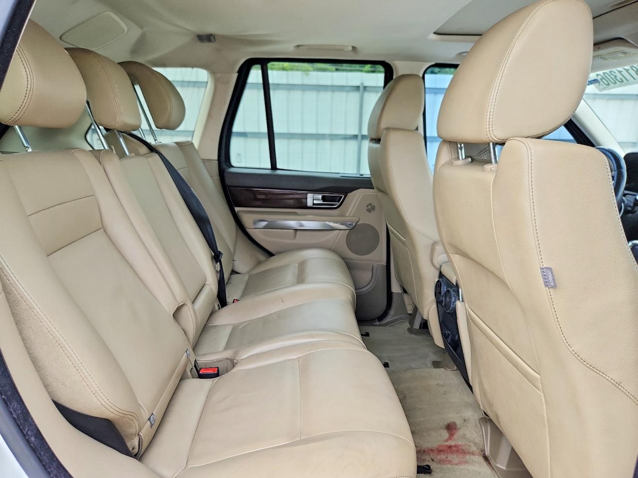 2013 Land Rover Range Rover Sport Hse White vin: SALSF2D40DA808552