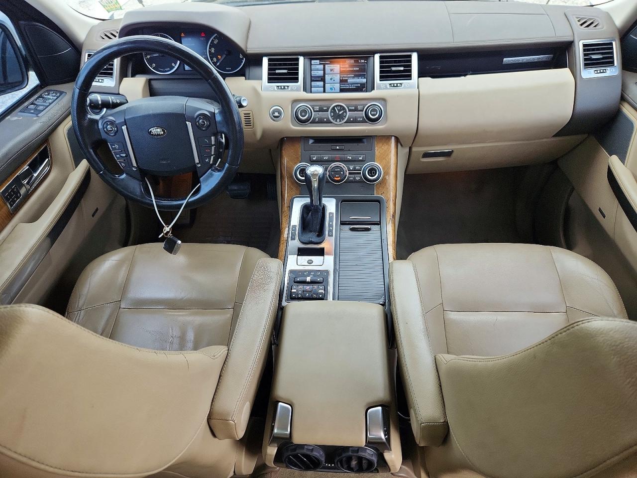 2013 Land Rover Range Rover Sport Hse White vin: SALSF2D40DA808552