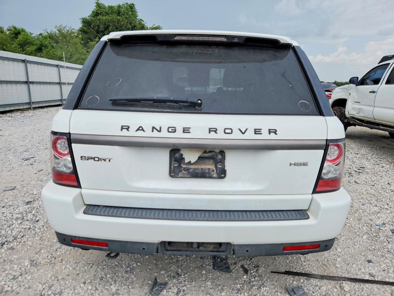 2013 Land Rover Range Rover Sport Hse White vin: SALSF2D40DA808552