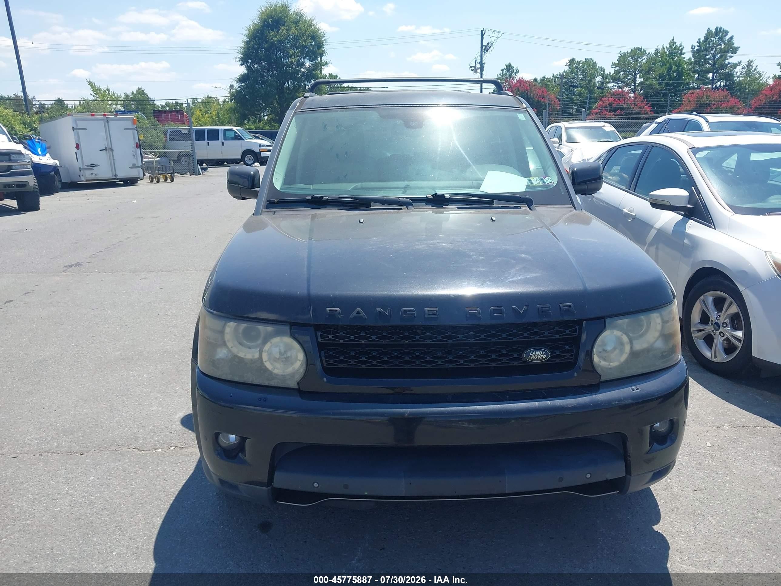 2013 Land Rover Range Rover Sport Hse Black vin: SALSF2D40DA811323