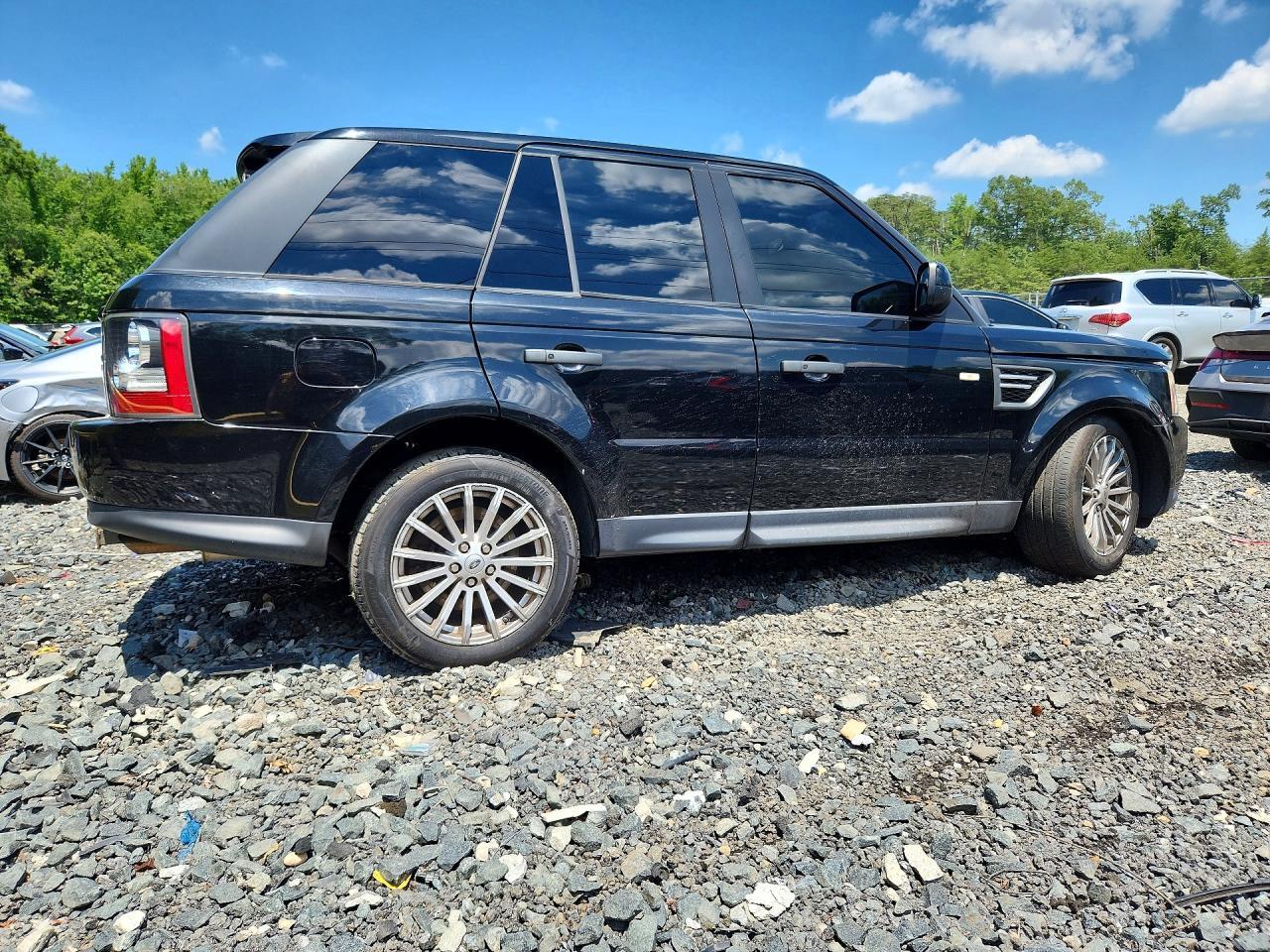2011 Land Rover Range Rover Sport Hse Black vin: SALSF2D41BA271025