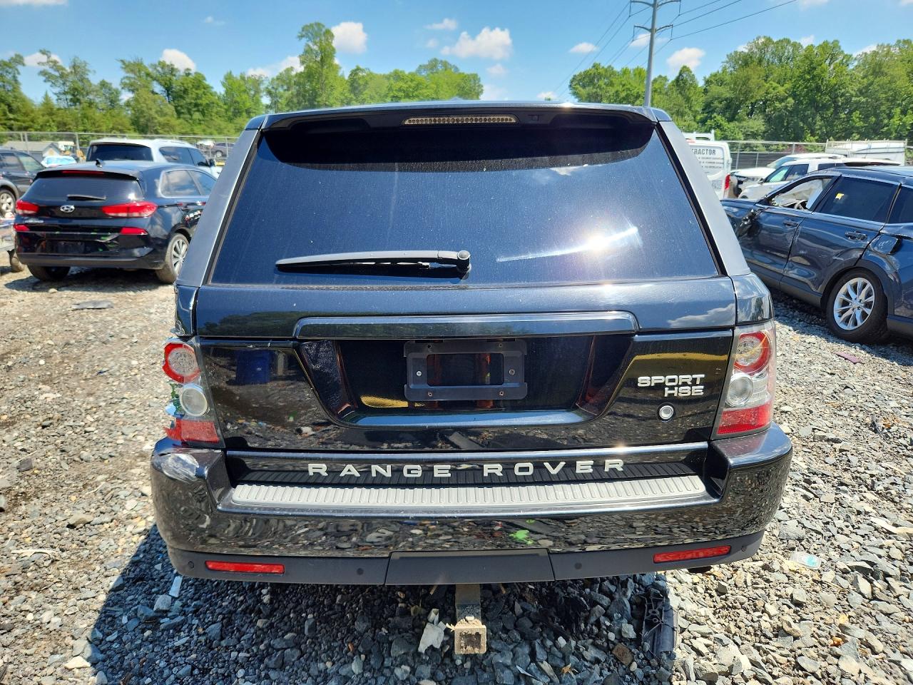 2011 Land Rover Range Rover Sport Hse Black vin: SALSF2D41BA271025