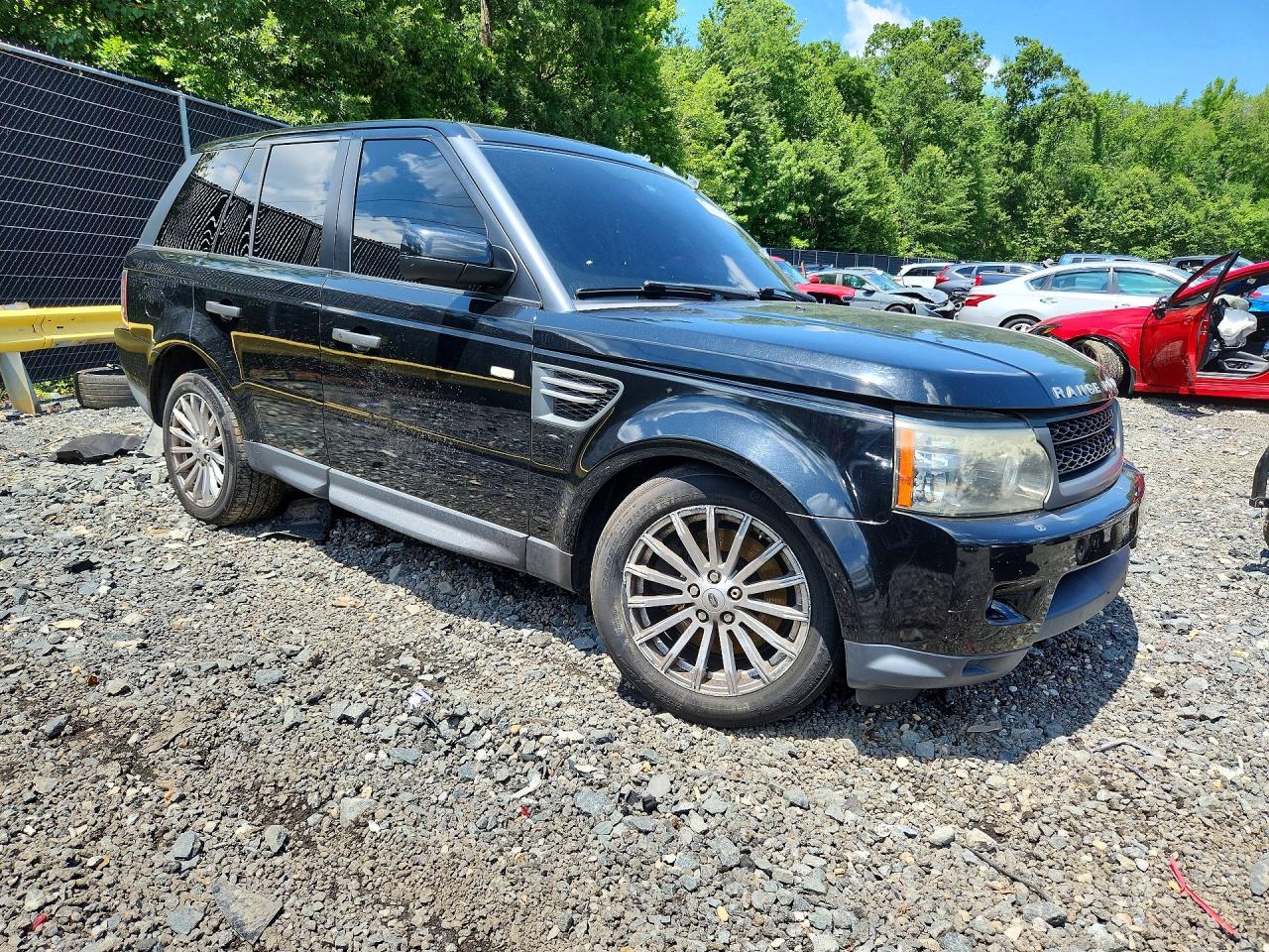 2011 Land Rover Range Rover Sport Hse Black vin: SALSF2D41BA271025