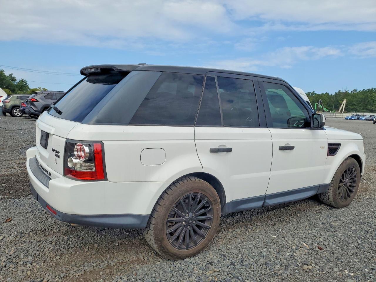 2011 Land Rover Range Rover Sport Hse White vin: SALSF2D41BA707503
