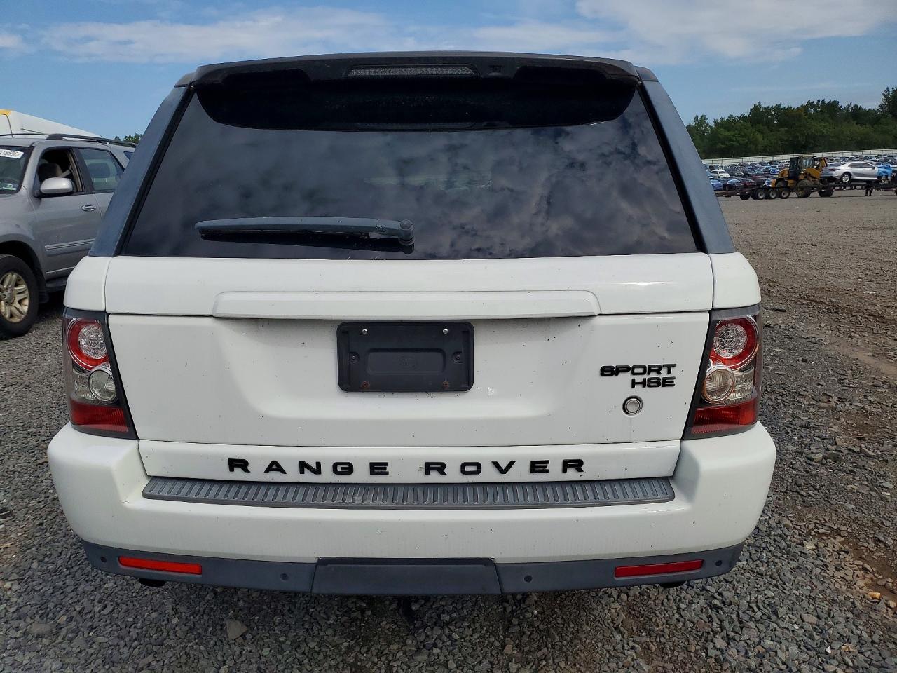 2011 Land Rover Range Rover Sport Hse White vin: SALSF2D41BA707503