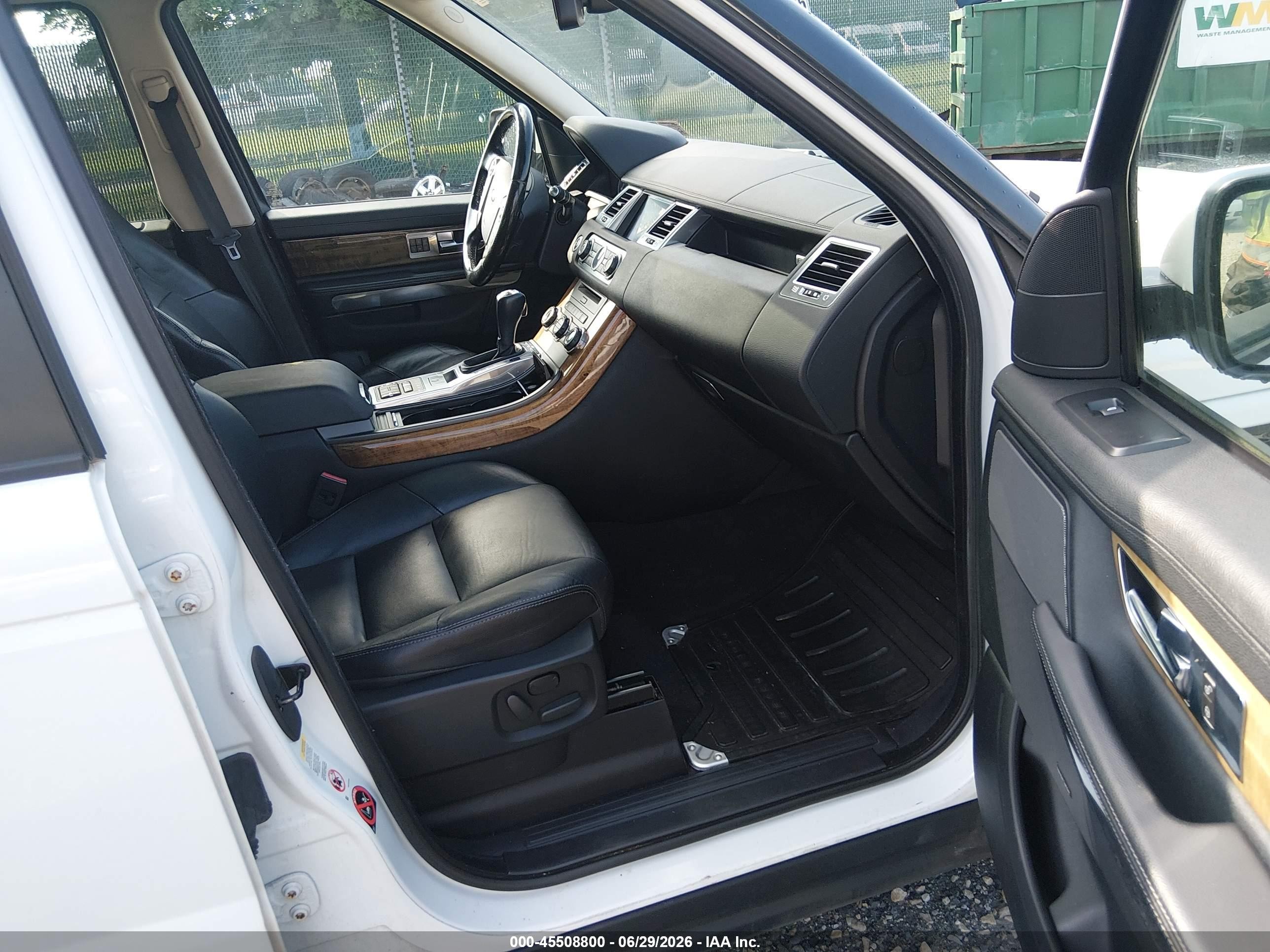 2013 Land Rover Range Rover Sport Hse White vin: SALSF2D41DA770880