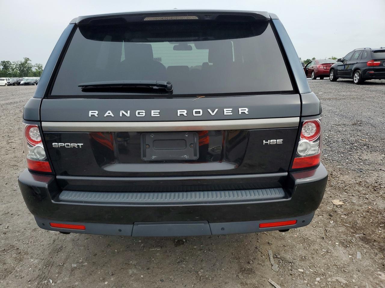 2013 Land Rover Range Rover Sport Hse Черный vin: SALSF2D41DA777716