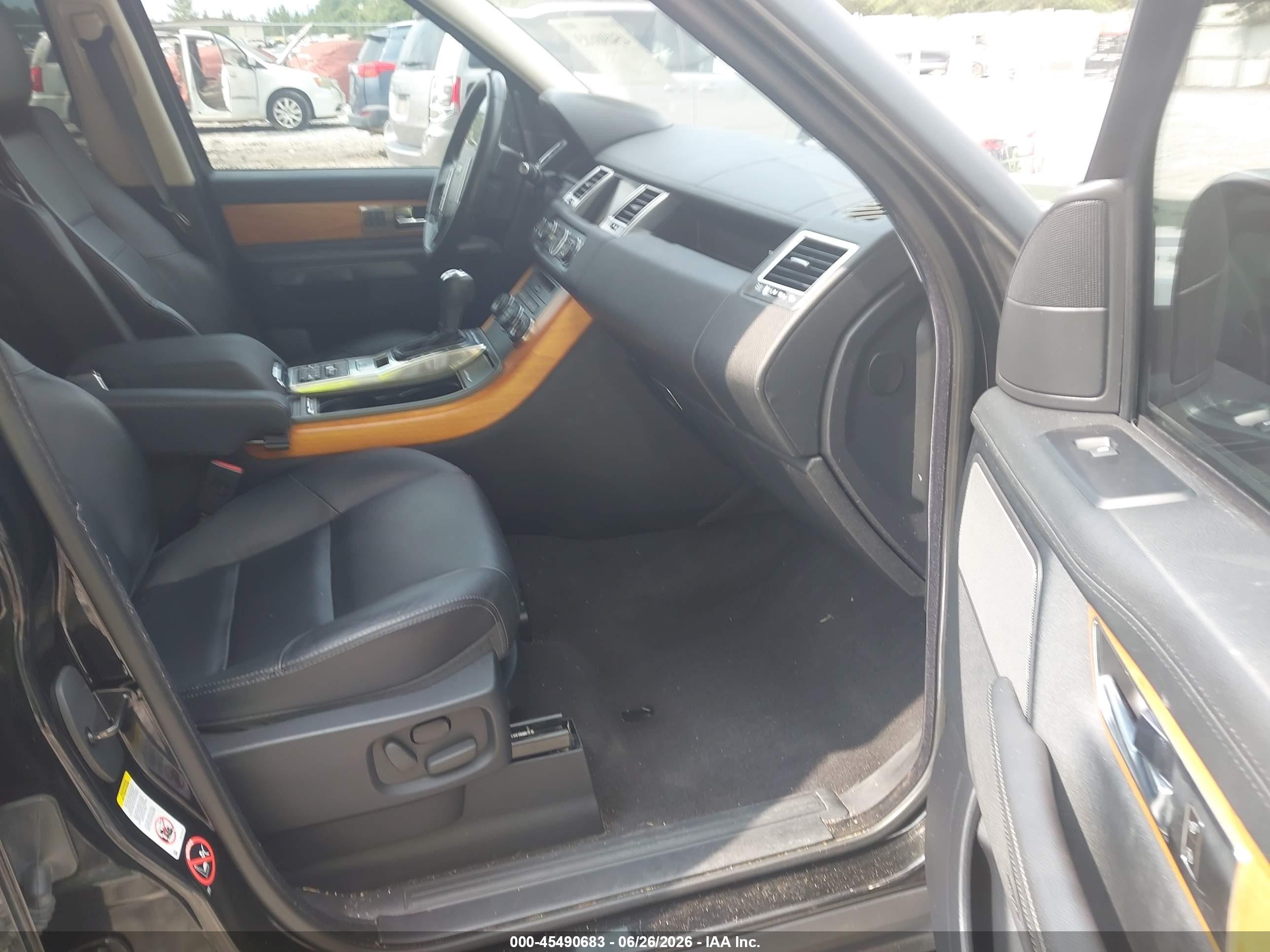 2013 Land Rover Range Rover Sport Hse Black vin: SALSF2D41DA794872