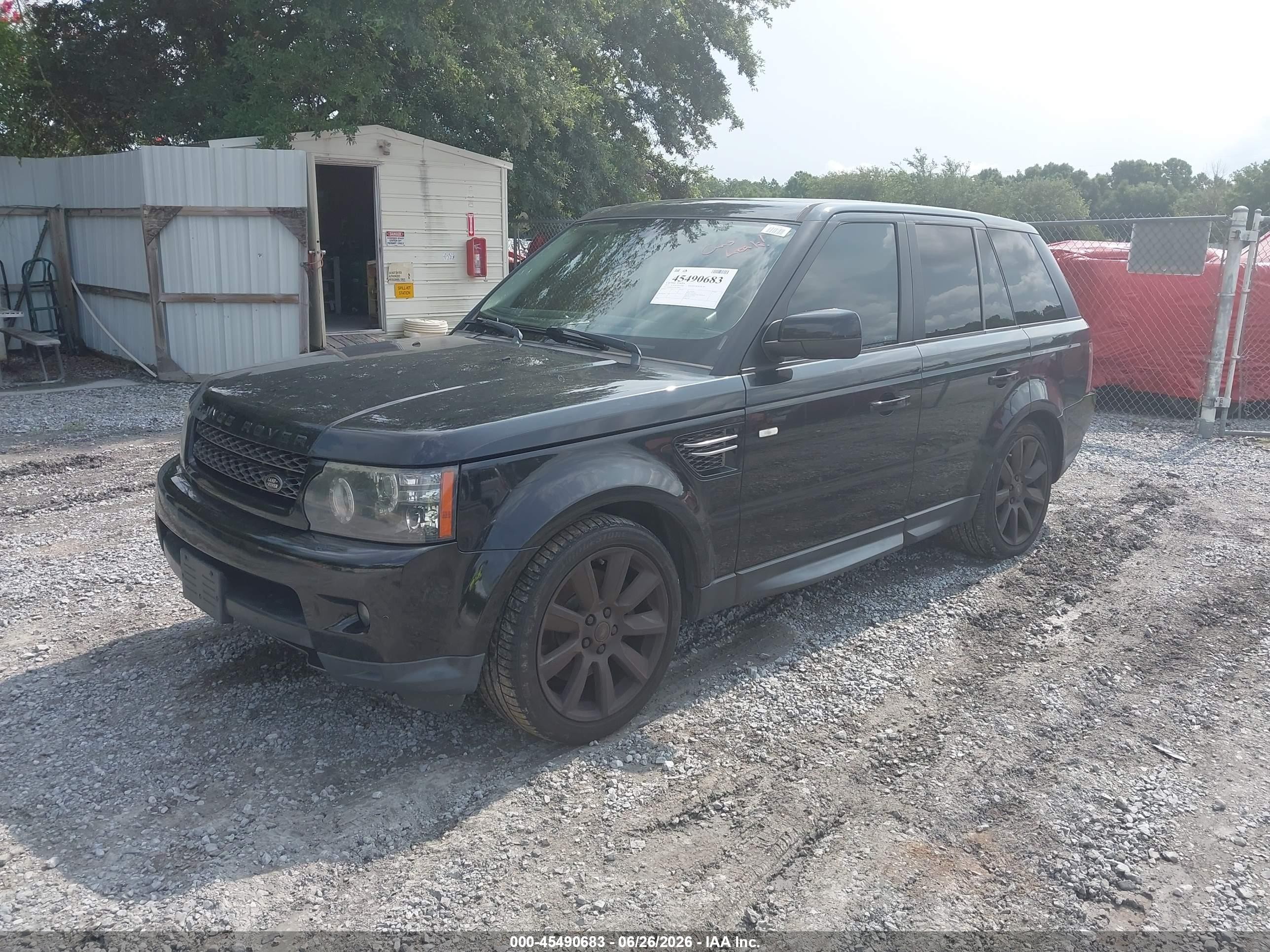 2013 Land Rover Range Rover Sport Hse Black vin: SALSF2D41DA794872