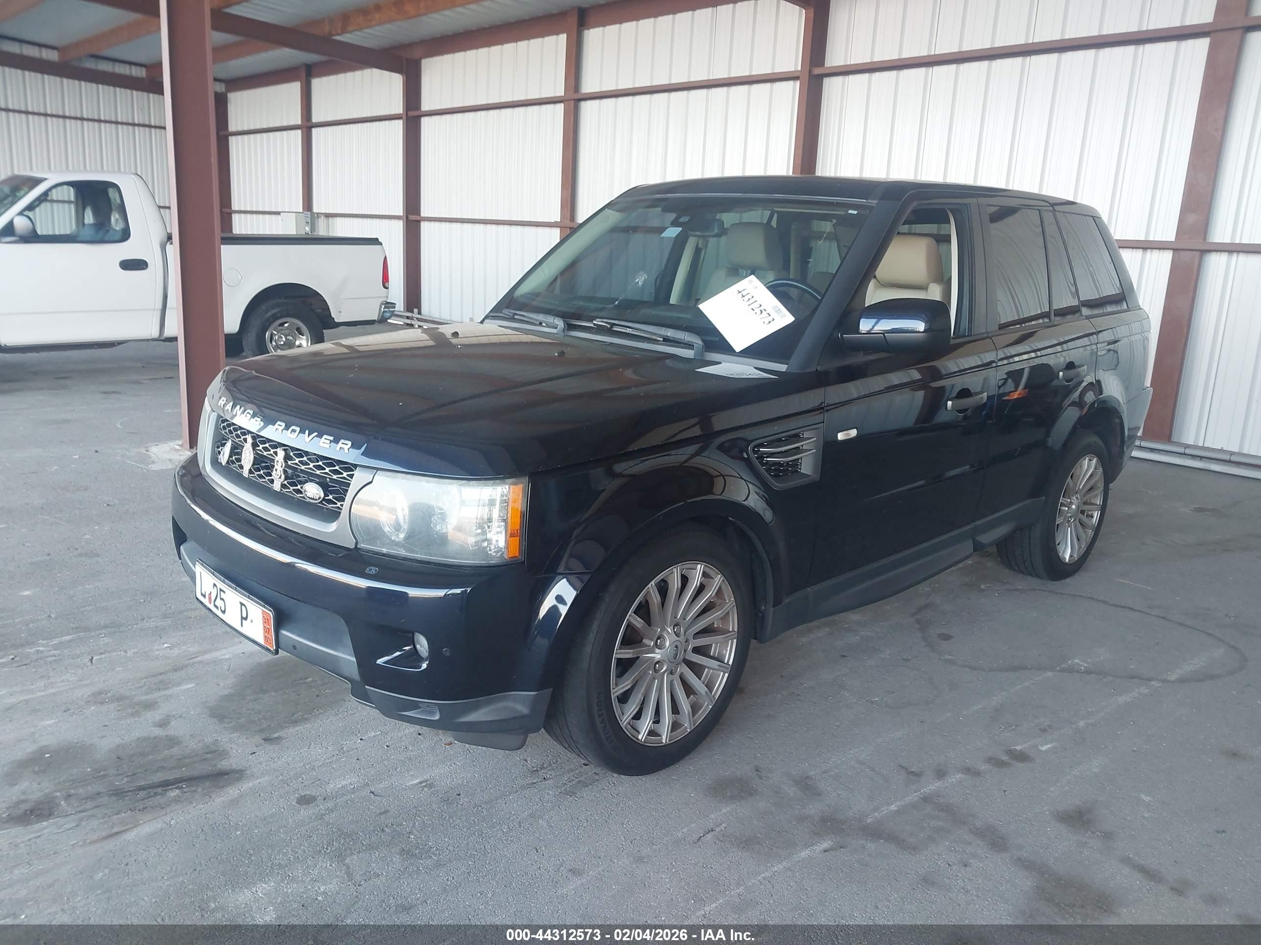2010 Land Rover Range Rover Sport Hse Черный vin: SALSF2D42AA227369
