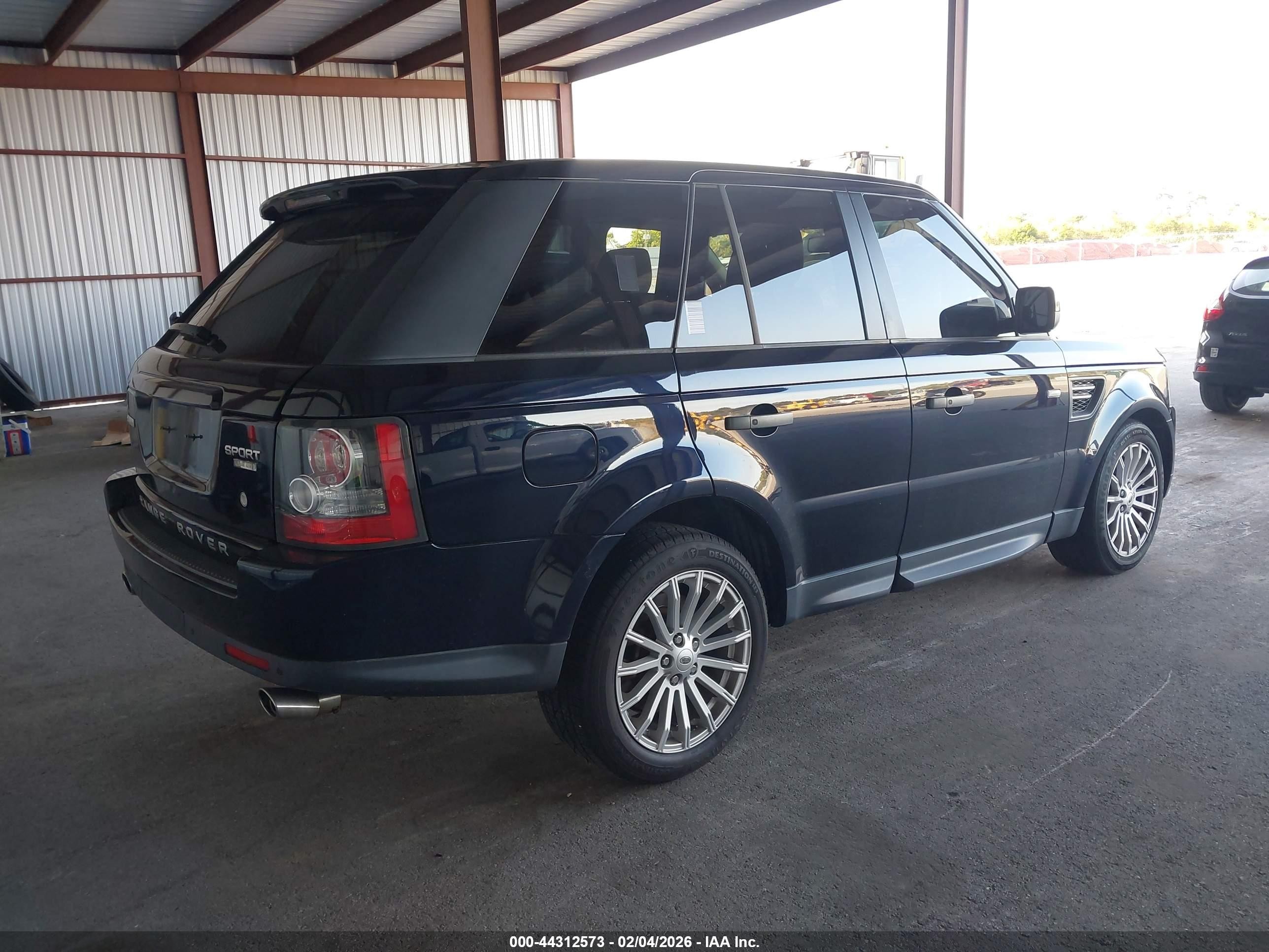 2010 Land Rover Range Rover Sport Hse Черный vin: SALSF2D42AA227369