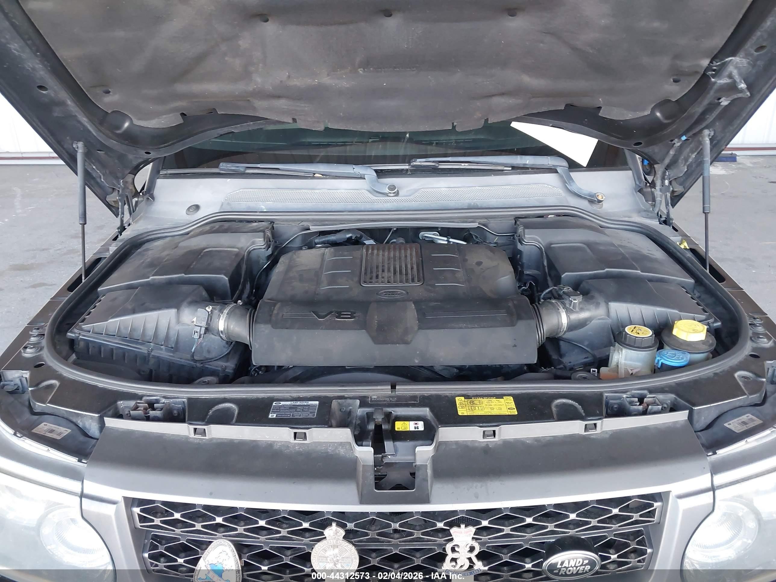 2010 Land Rover Range Rover Sport Hse Черный vin: SALSF2D42AA227369