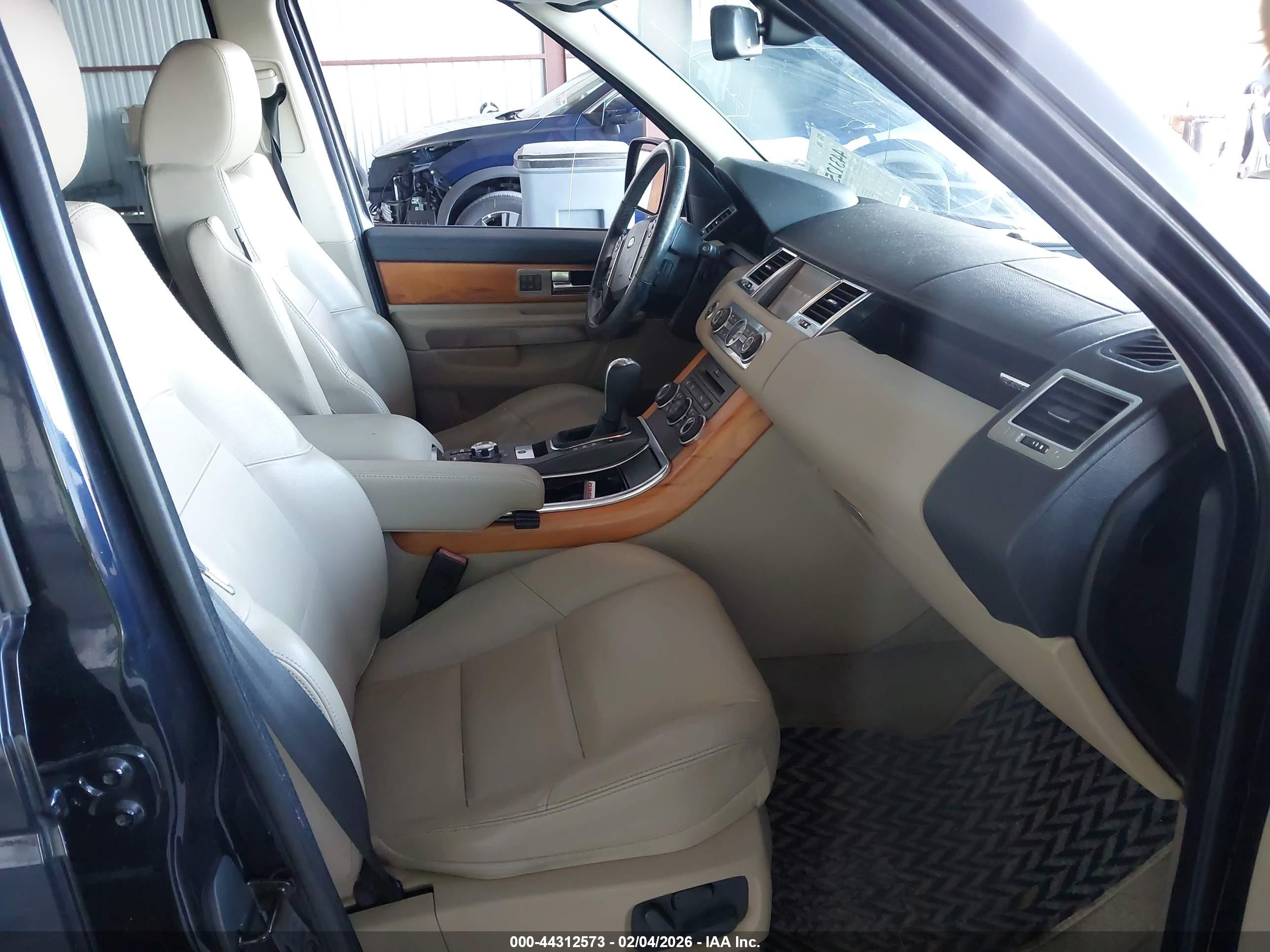 2010 Land Rover Range Rover Sport Hse Черный vin: SALSF2D42AA227369