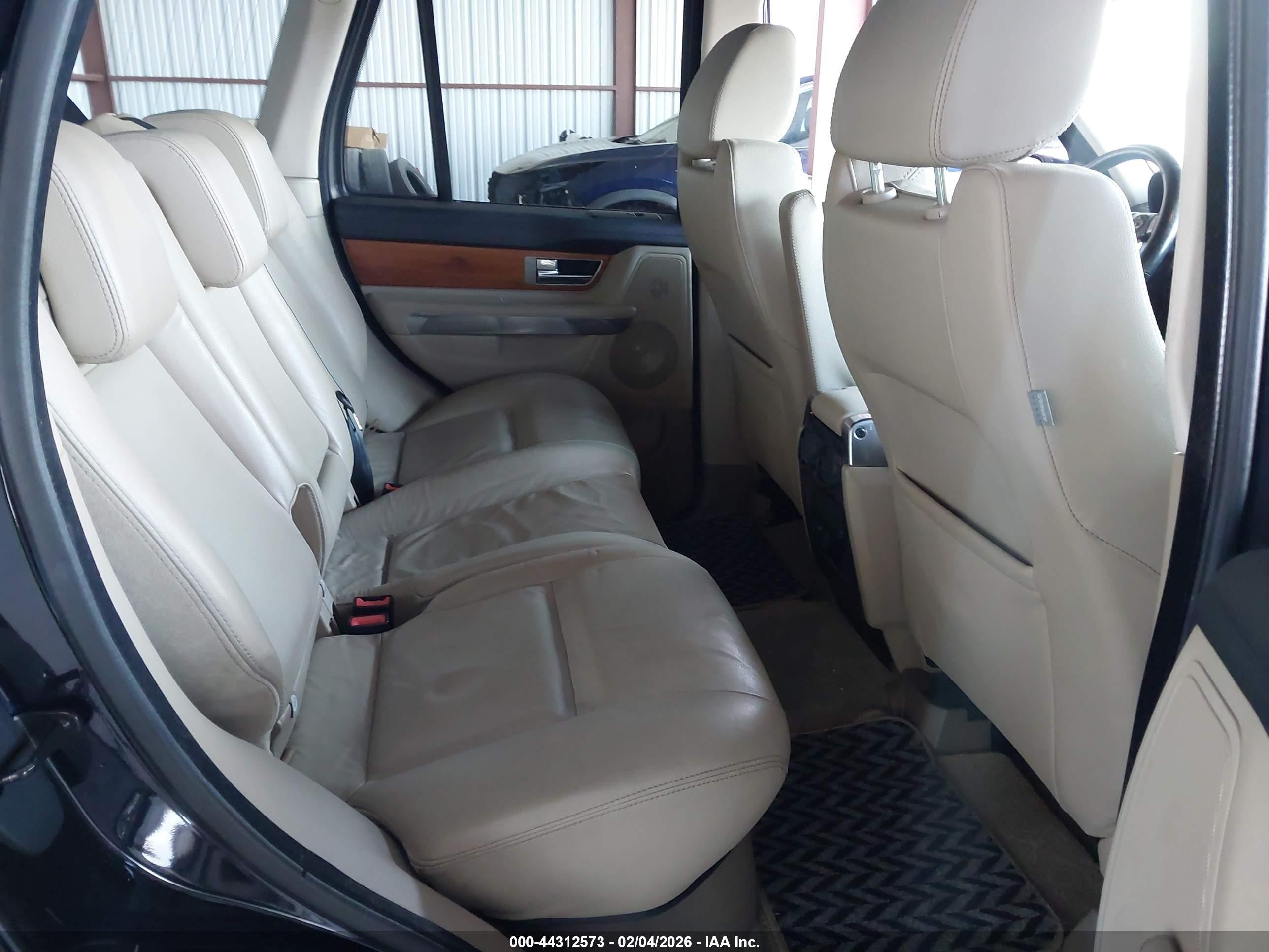 2010 Land Rover Range Rover Sport Hse Черный vin: SALSF2D42AA227369