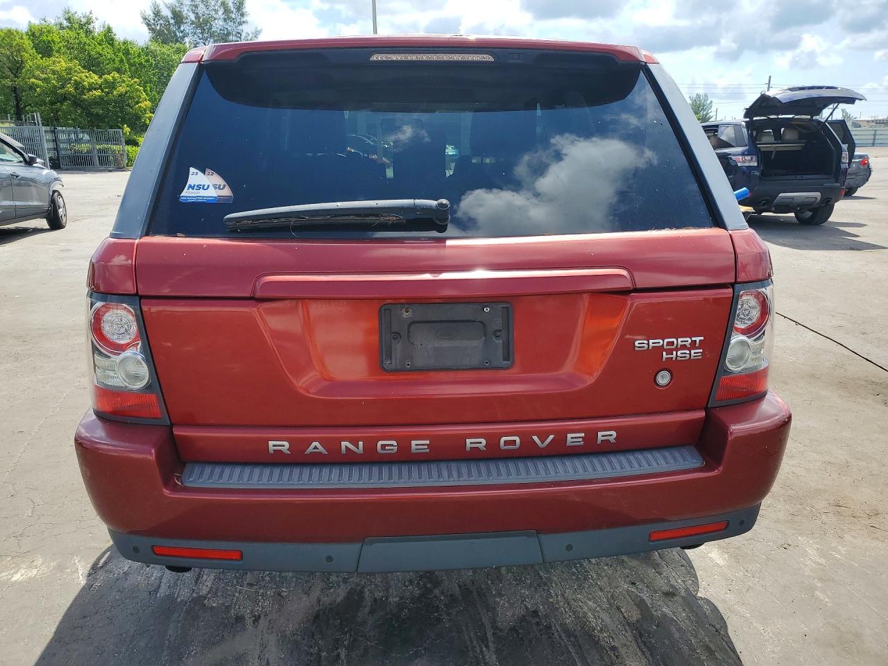 2011 Land Rover Range Rover Sport Hse Orange vin: SALSF2D42BA700415