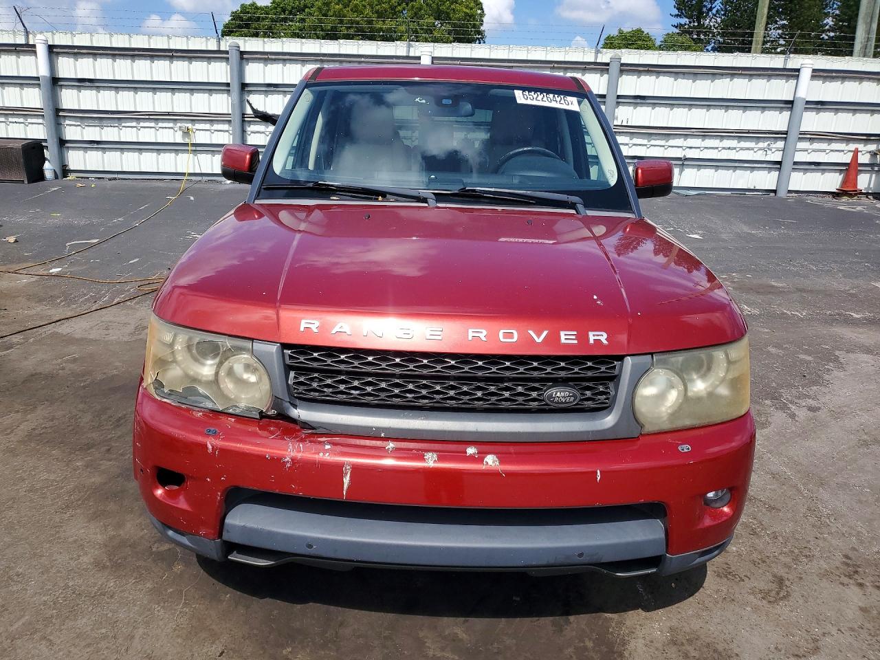 2011 Land Rover Range Rover Sport Hse Orange vin: SALSF2D42BA700415