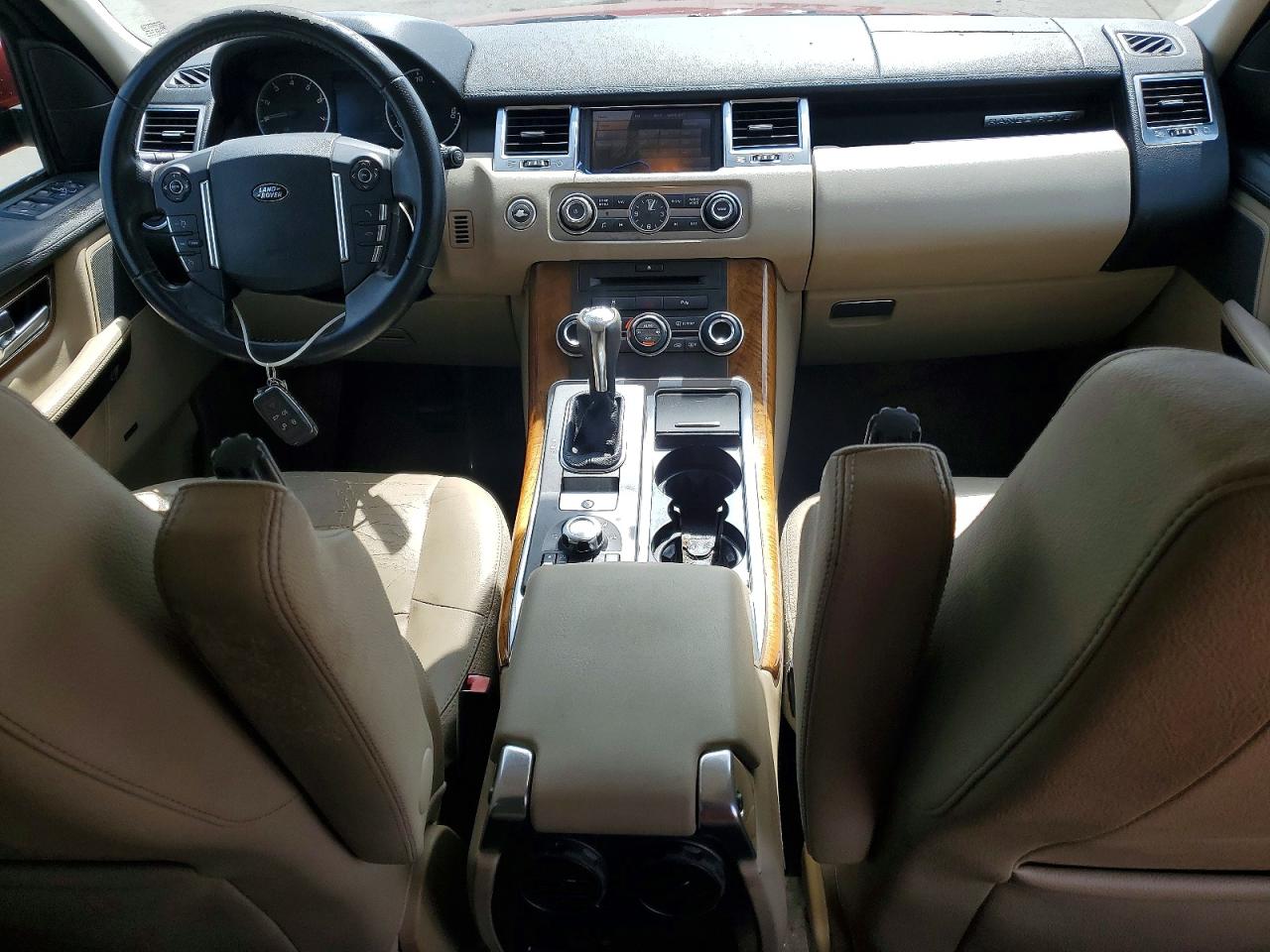 2011 Land Rover Range Rover Sport Hse Orange vin: SALSF2D42BA700415