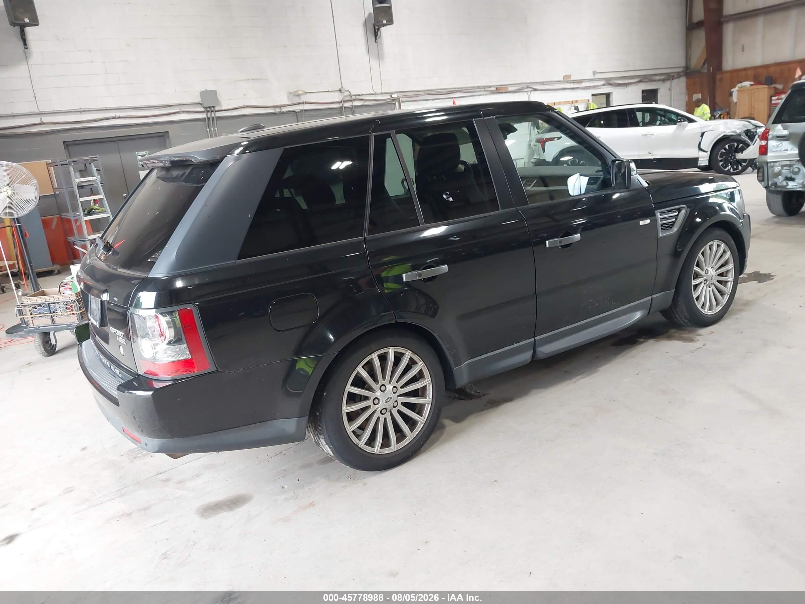 2011 Land Rover Range Rover Sport Hse Black vin: SALSF2D43BA289431