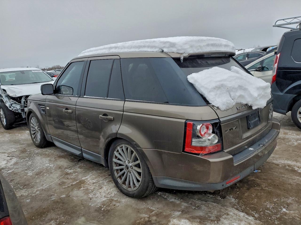 2012 Land Rover Range Rover Sport Hse Brown vin: SALSF2D43CA739001