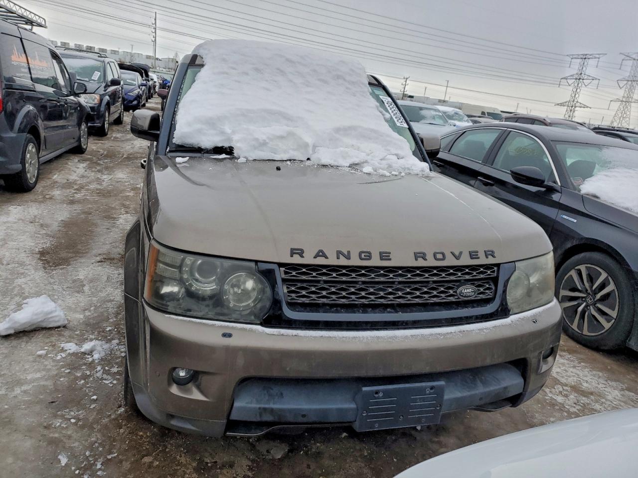 2012 Land Rover Range Rover Sport Hse Brown vin: SALSF2D43CA739001