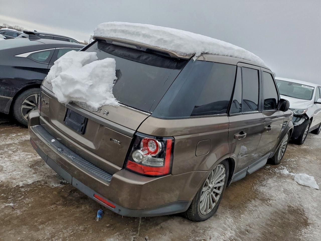 2012 Land Rover Range Rover Sport Hse Brown vin: SALSF2D43CA739001