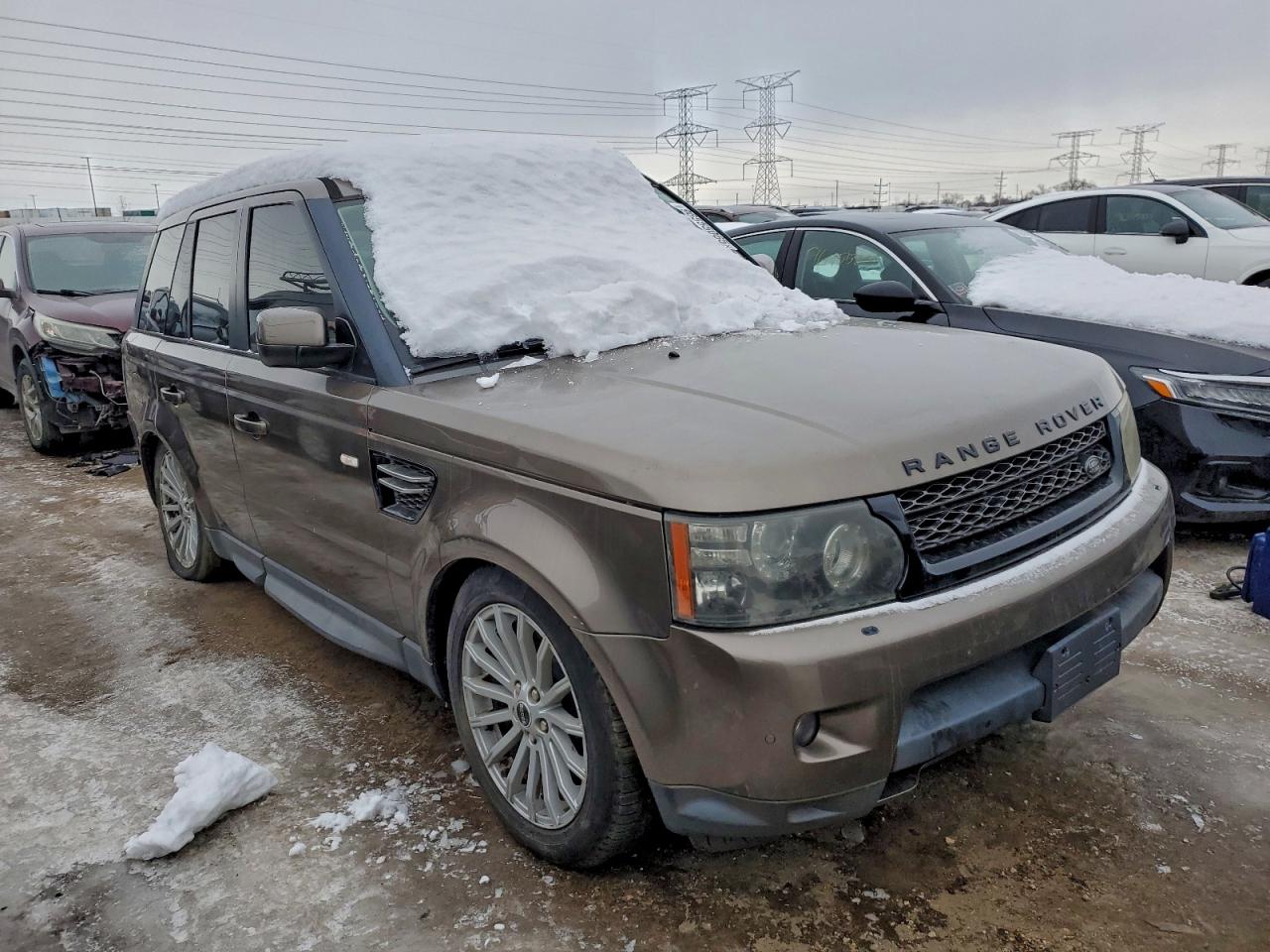 2012 Land Rover Range Rover Sport Hse Brown vin: SALSF2D43CA739001