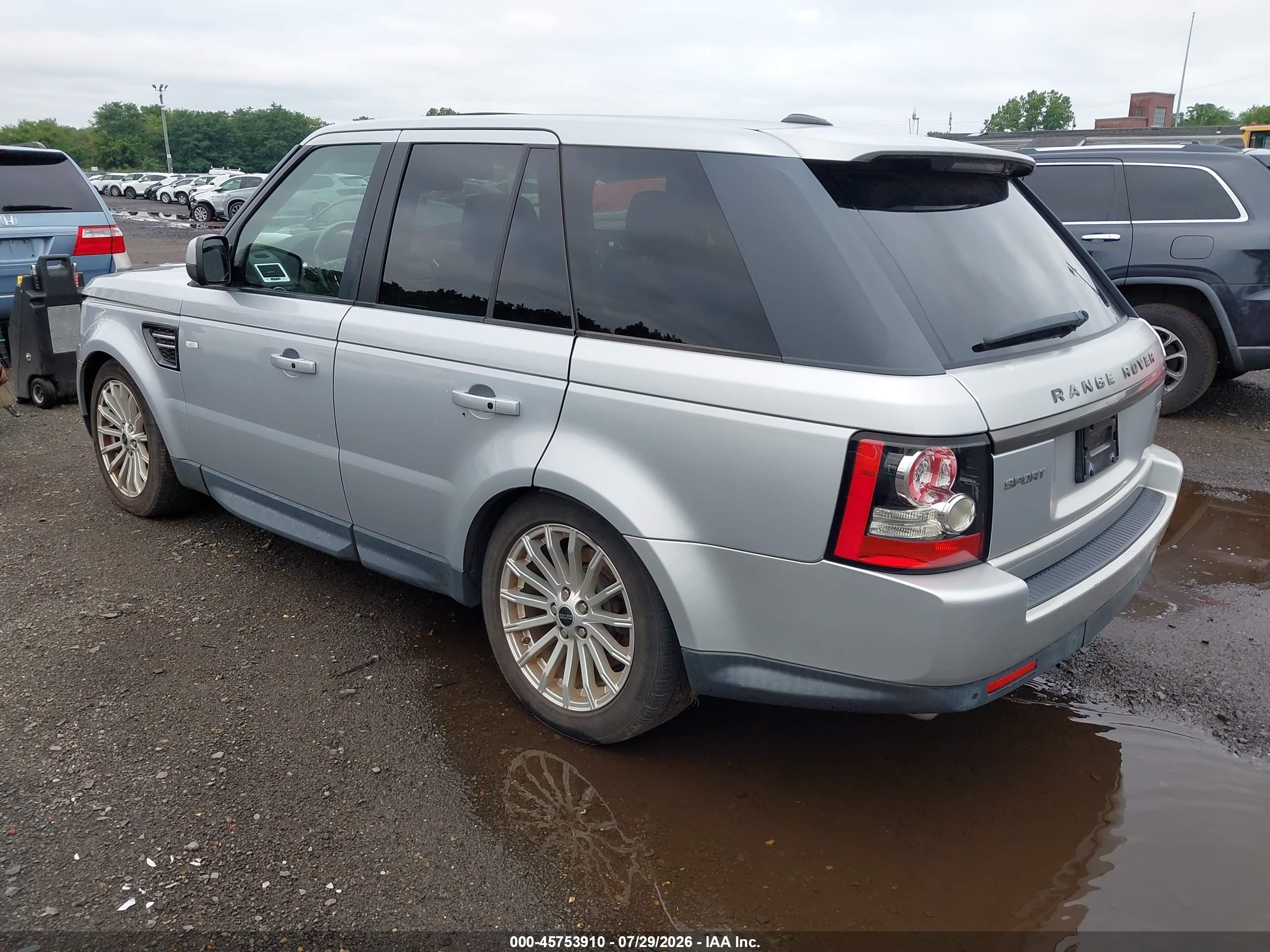 2012 Land Rover Range Rover Sport Hse Silver vin: SALSF2D43CA746885
