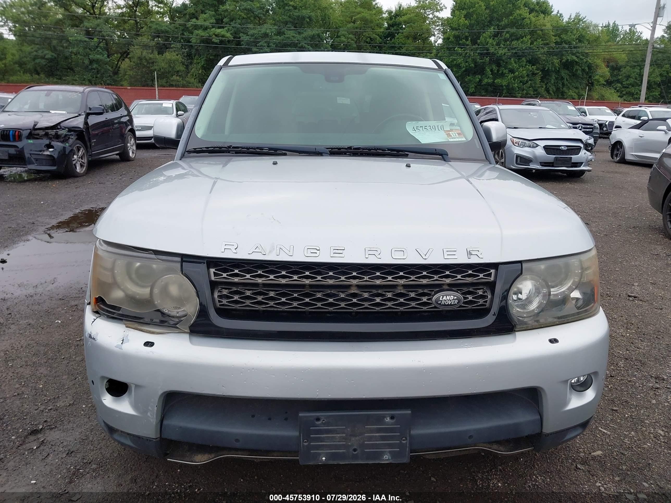 2012 Land Rover Range Rover Sport Hse Silver vin: SALSF2D43CA746885