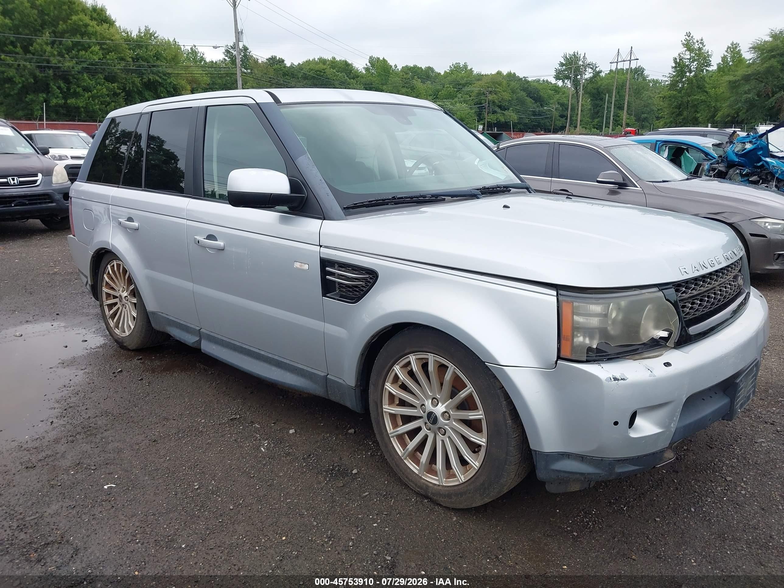 2012 Land Rover Range Rover Sport Hse Silver vin: SALSF2D43CA746885