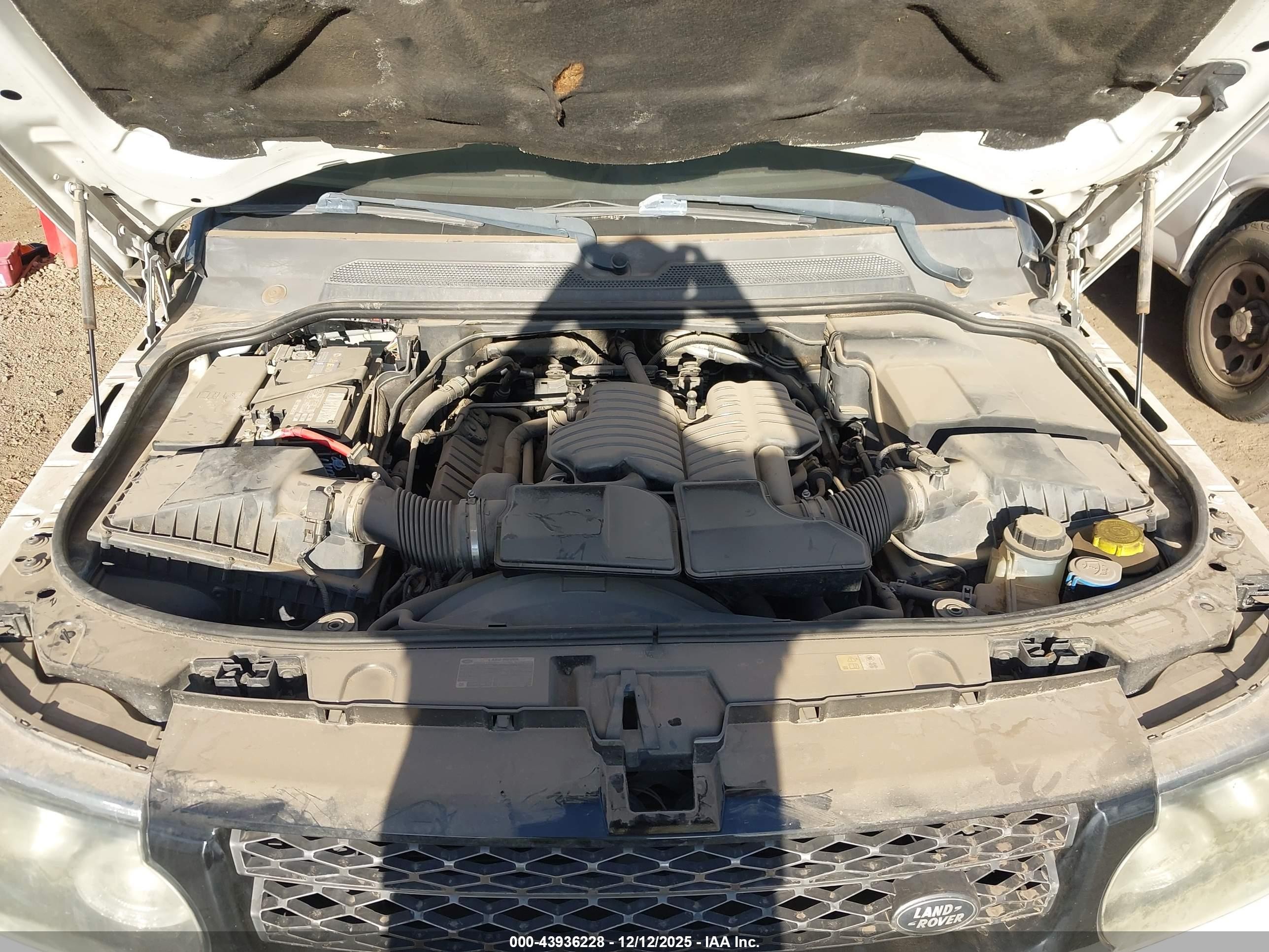 2012 Land Rover Range Rover Sport Hse White vin: SALSF2D43CA757434