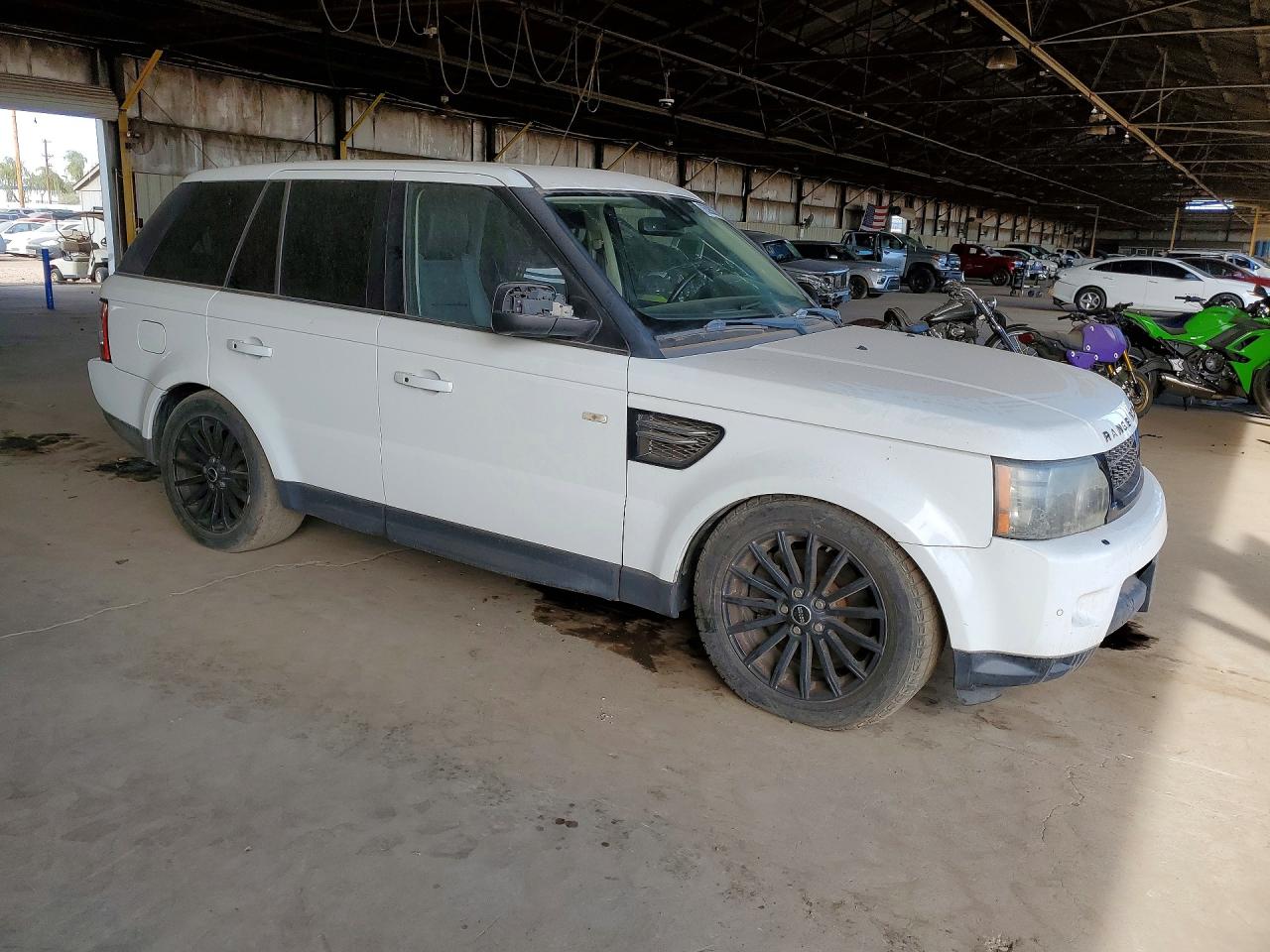 2012 Land Rover Range Rover Sport Hse White vin: SALSF2D43CA757434