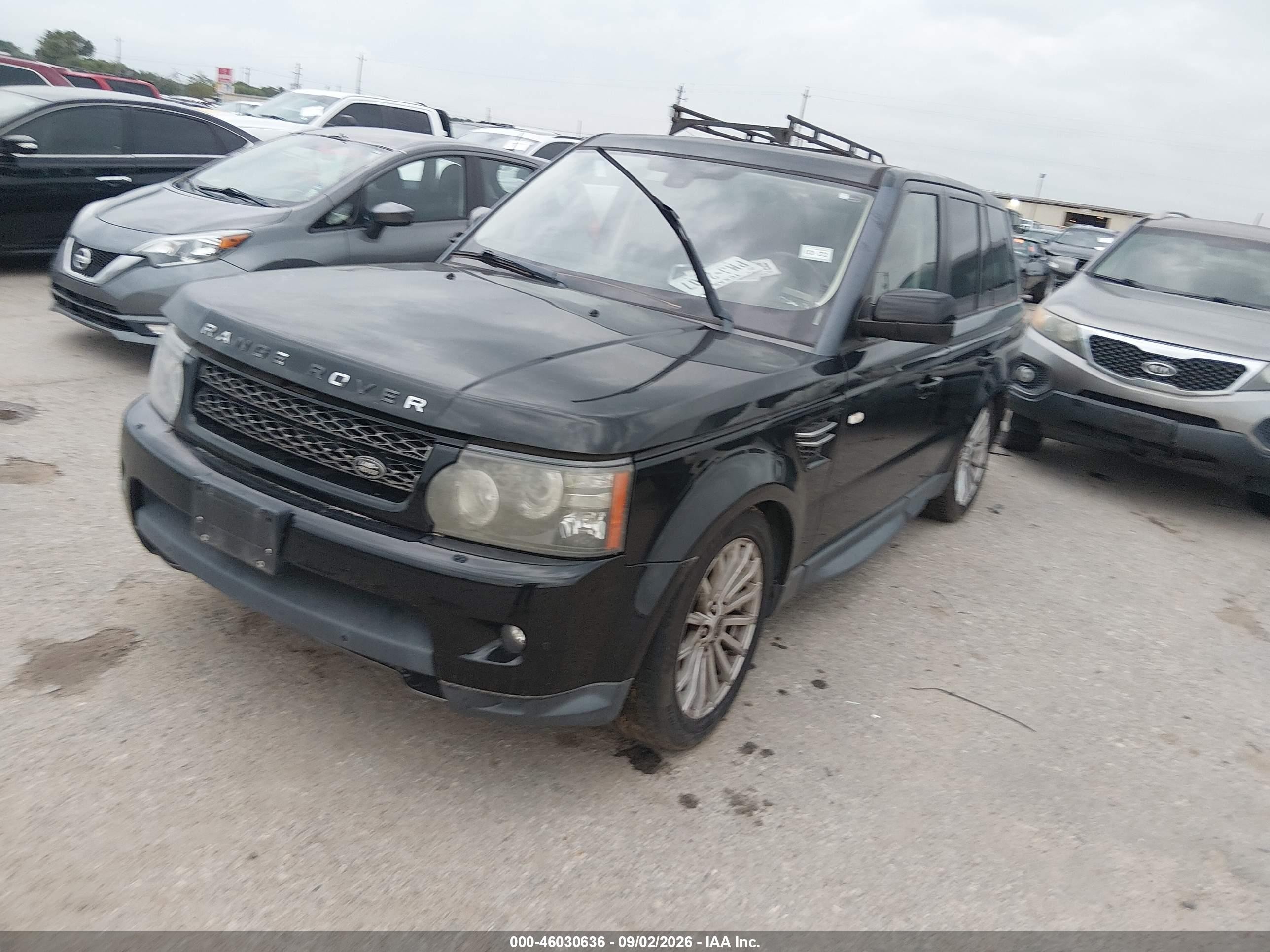 2013 Land Rover Range Rover Sport Hse Black vin: SALSF2D43DA761503