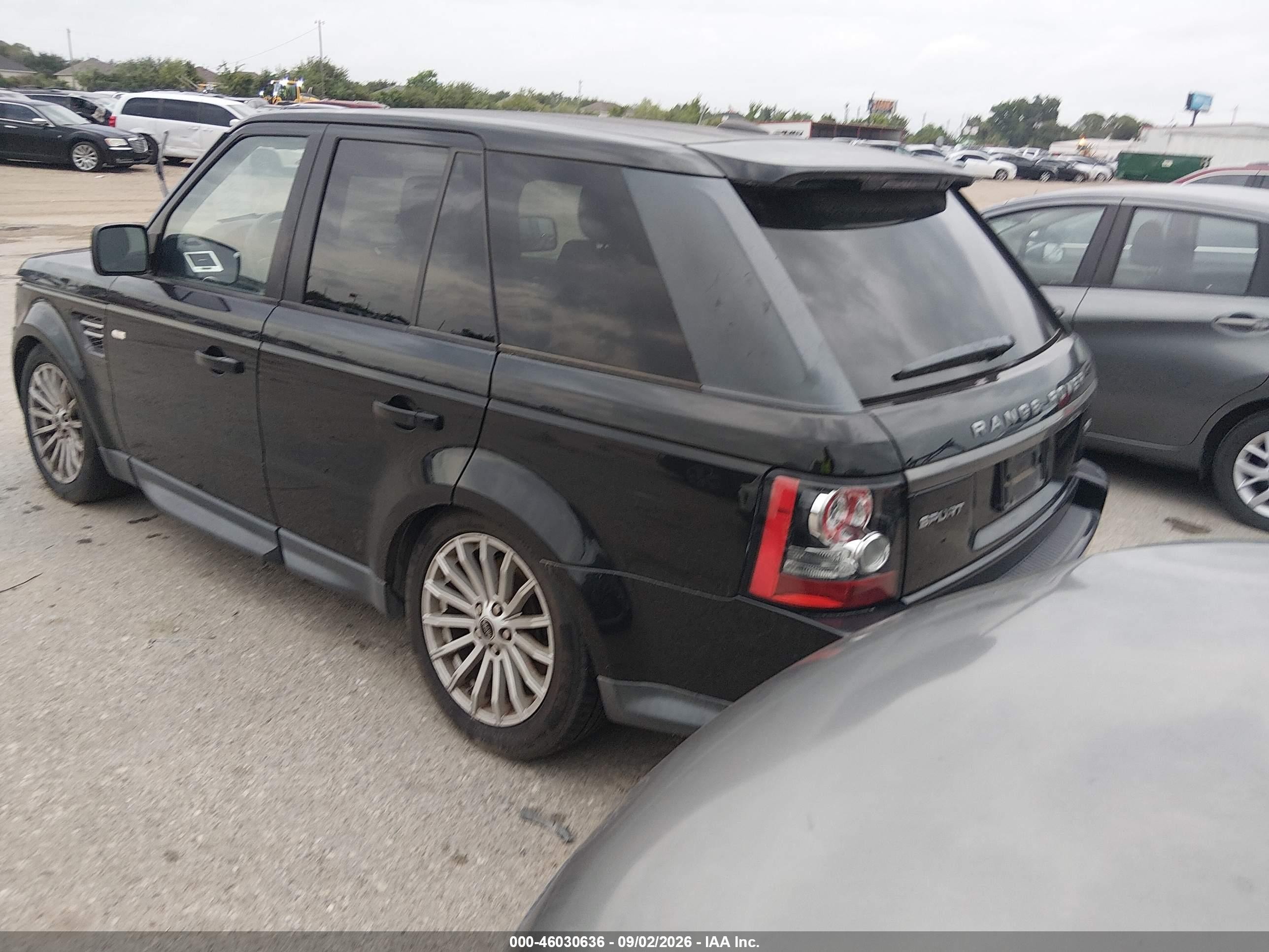 2013 Land Rover Range Rover Sport Hse Black vin: SALSF2D43DA761503