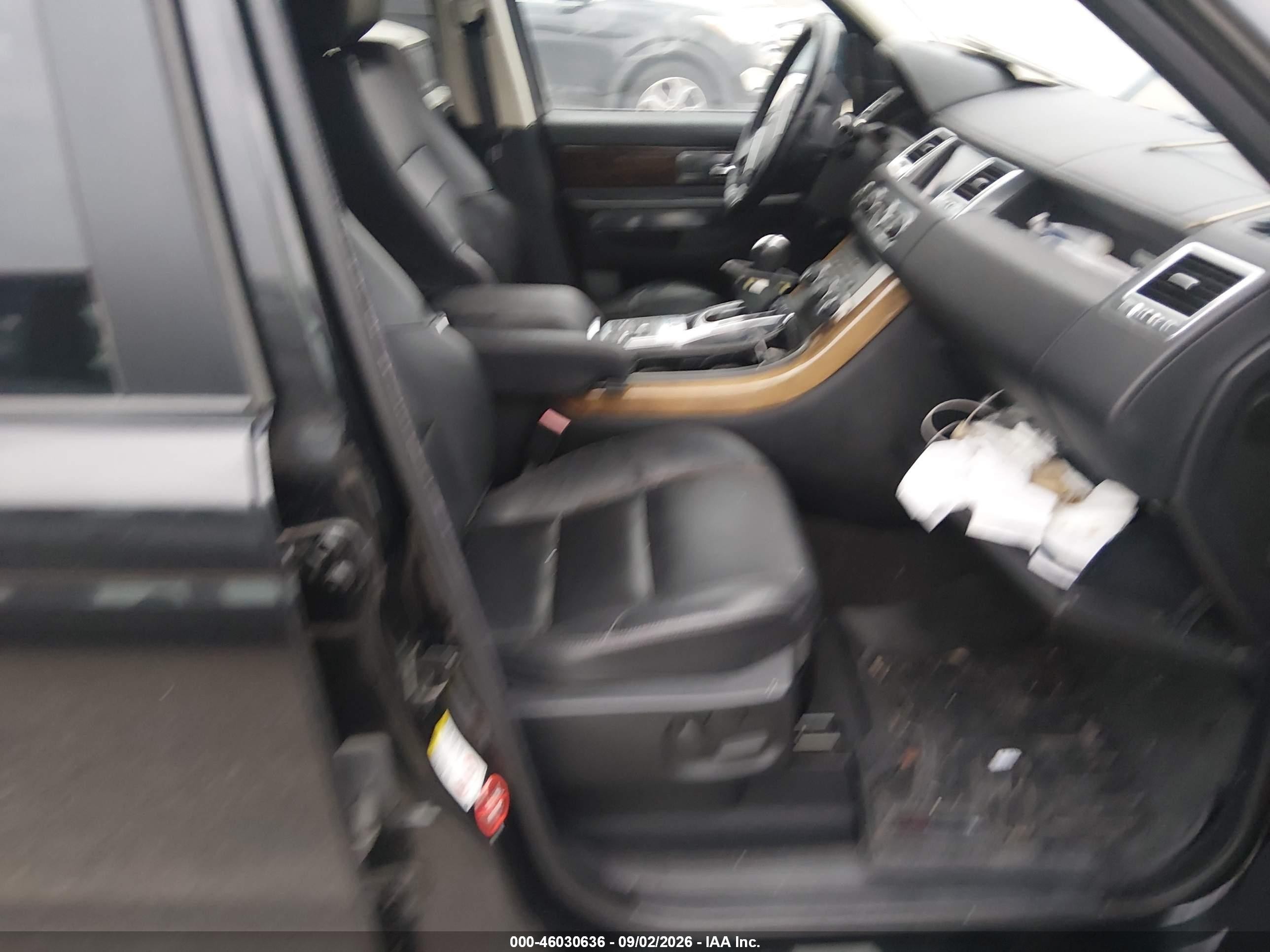 2013 Land Rover Range Rover Sport Hse Black vin: SALSF2D43DA761503
