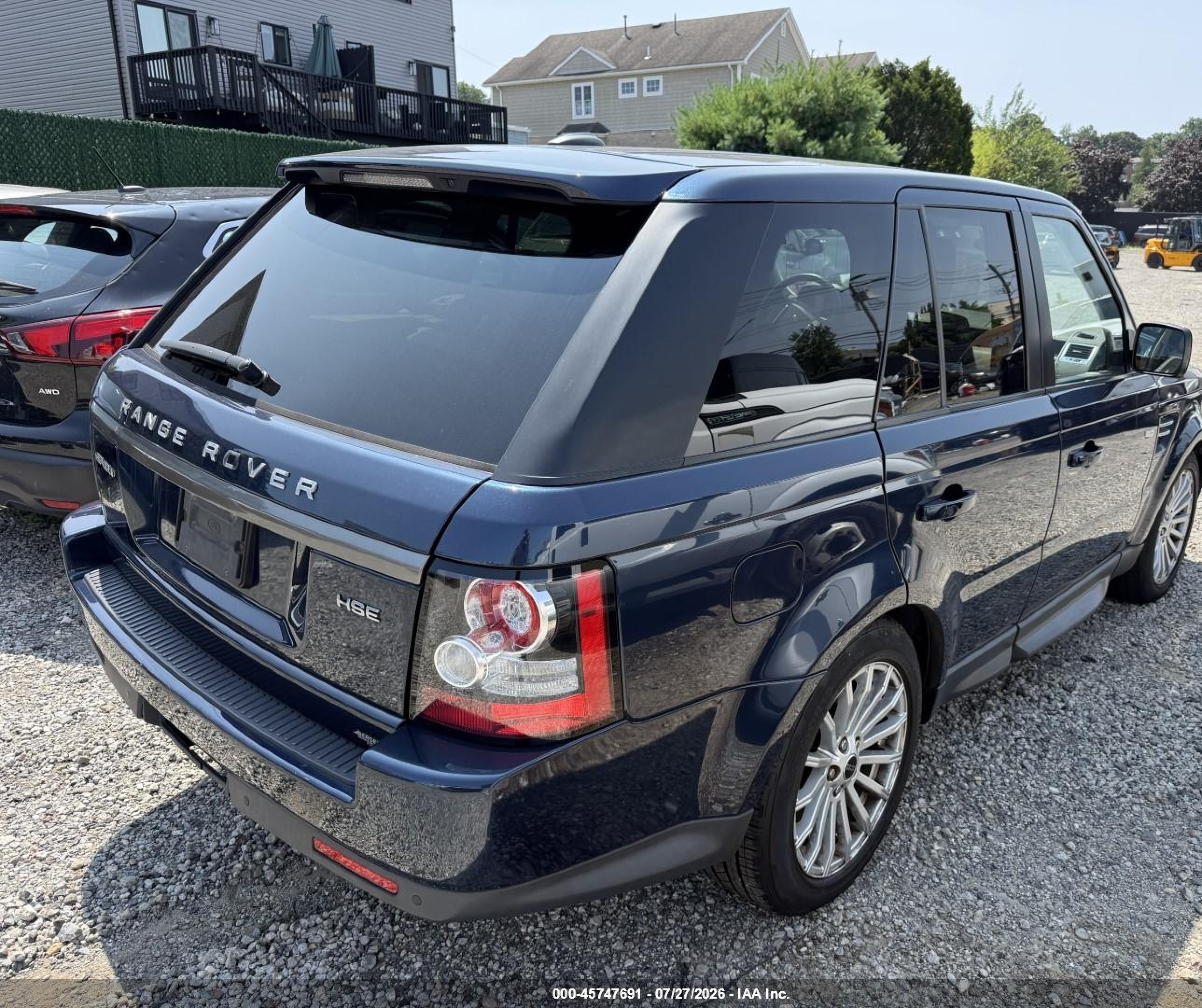 2013 Land Rover Range Rover Sport Hse Blue vin: SALSF2D43DA764790