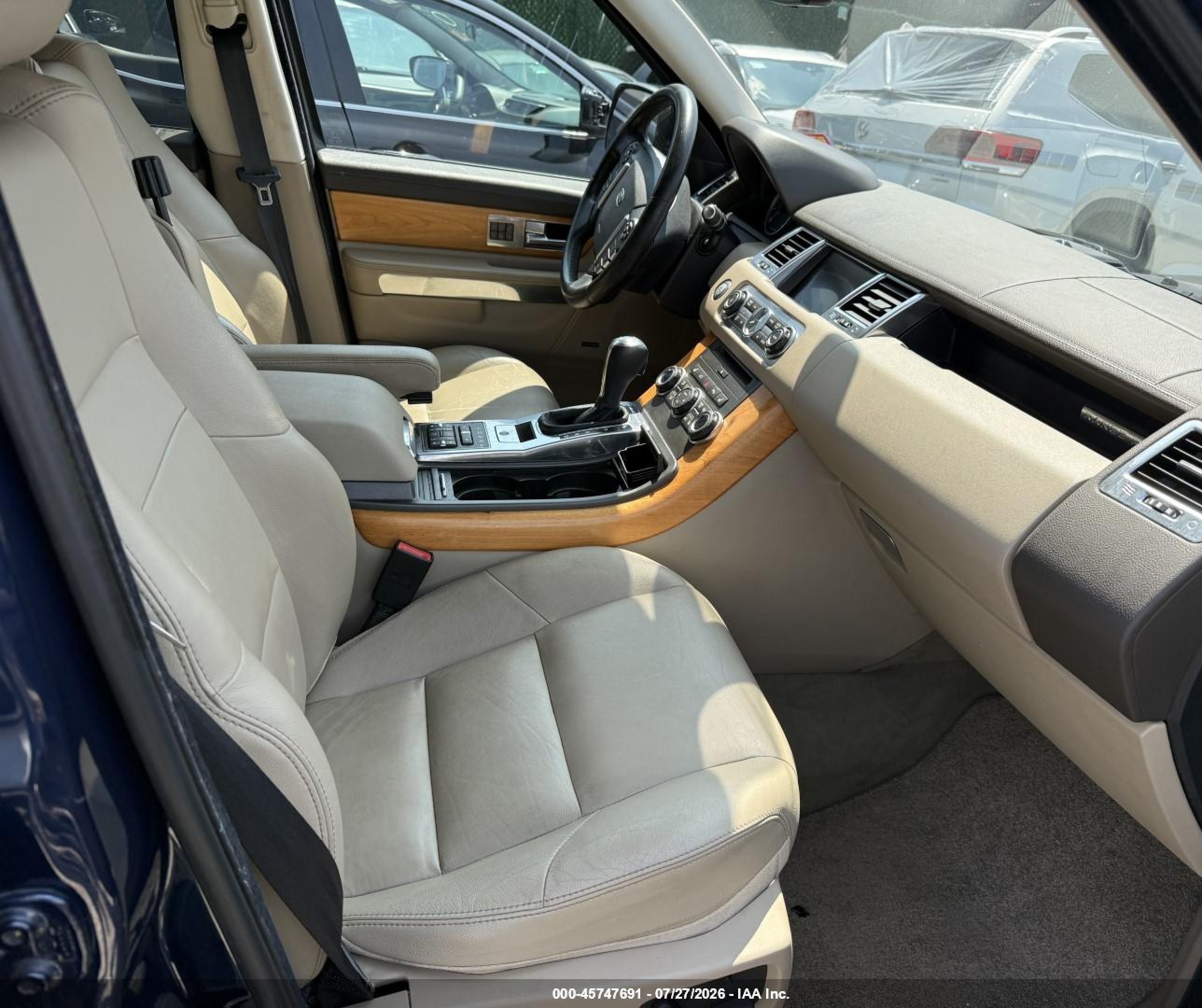 2013 Land Rover Range Rover Sport Hse Blue vin: SALSF2D43DA764790