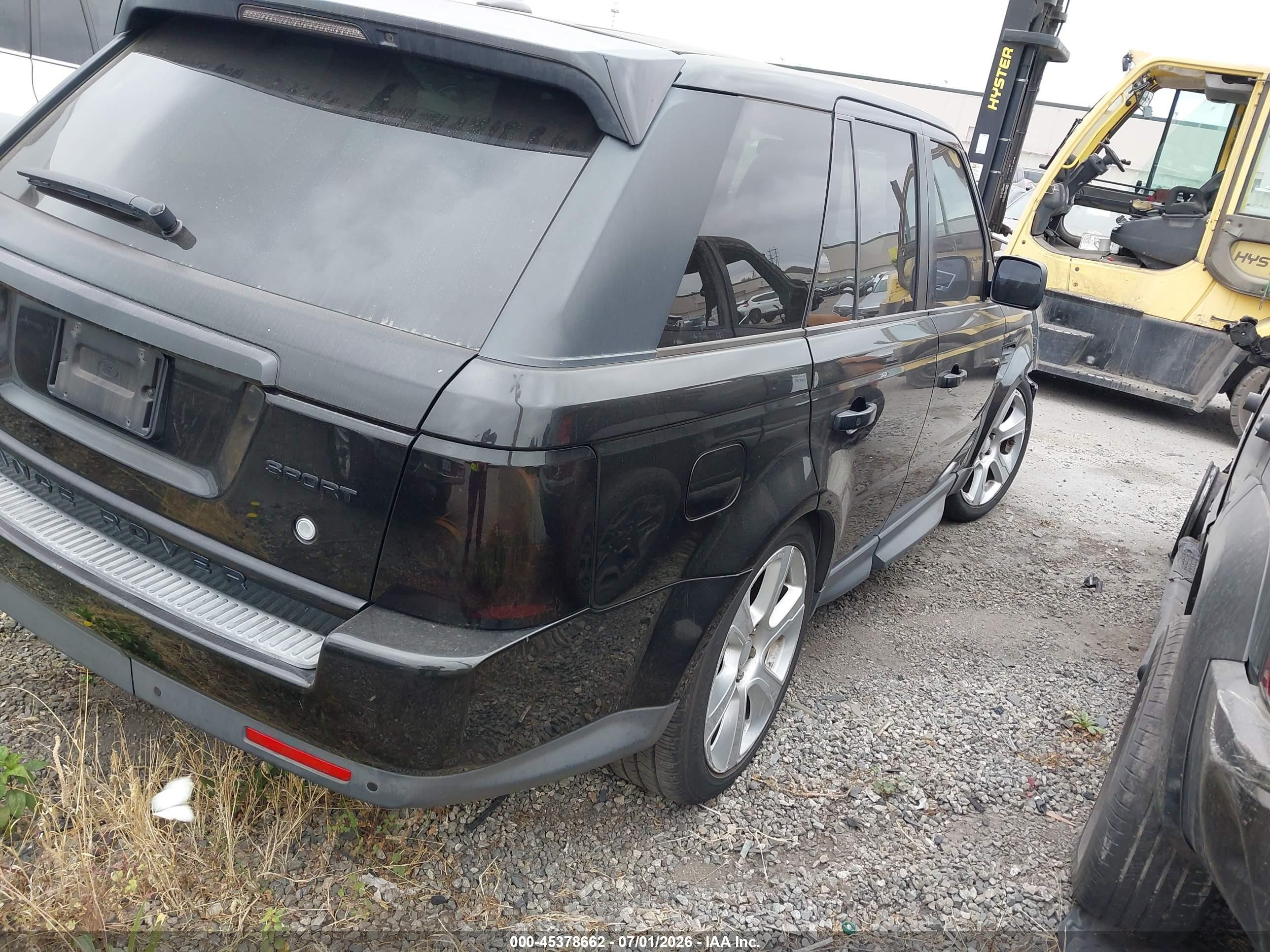 2011 Land Rover Range Rover Sport Hse Black vin: SALSF2D44BA260777