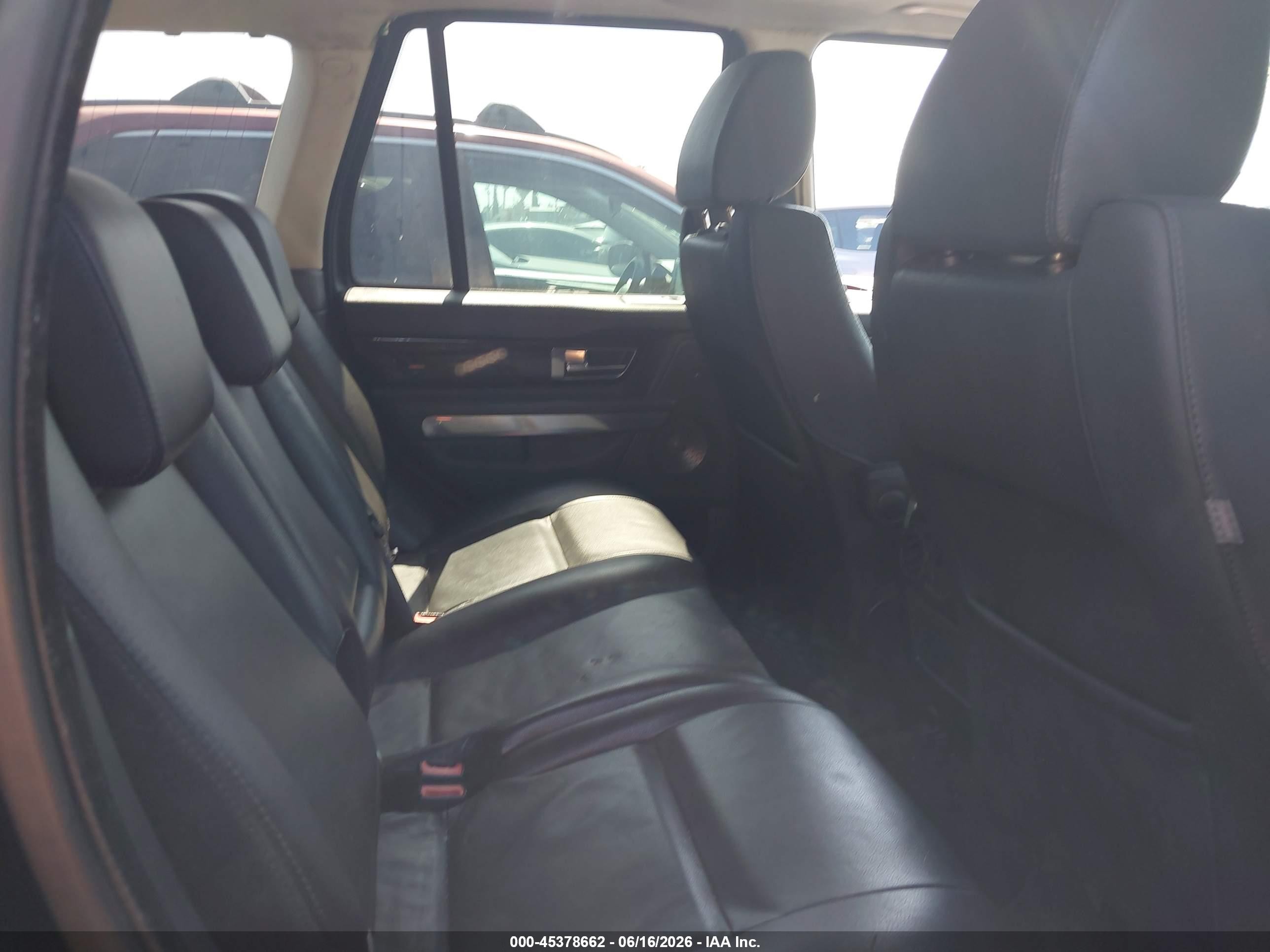 2011 Land Rover Range Rover Sport Hse Black vin: SALSF2D44BA260777