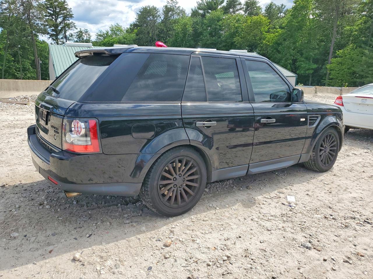 2011 Land Rover Range Rover Sport Black vin: SALSF2D44BA283542