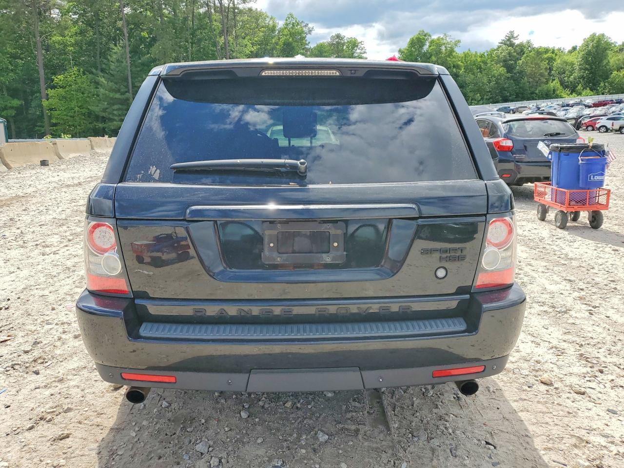 2011 Land Rover Range Rover Sport Black vin: SALSF2D44BA283542